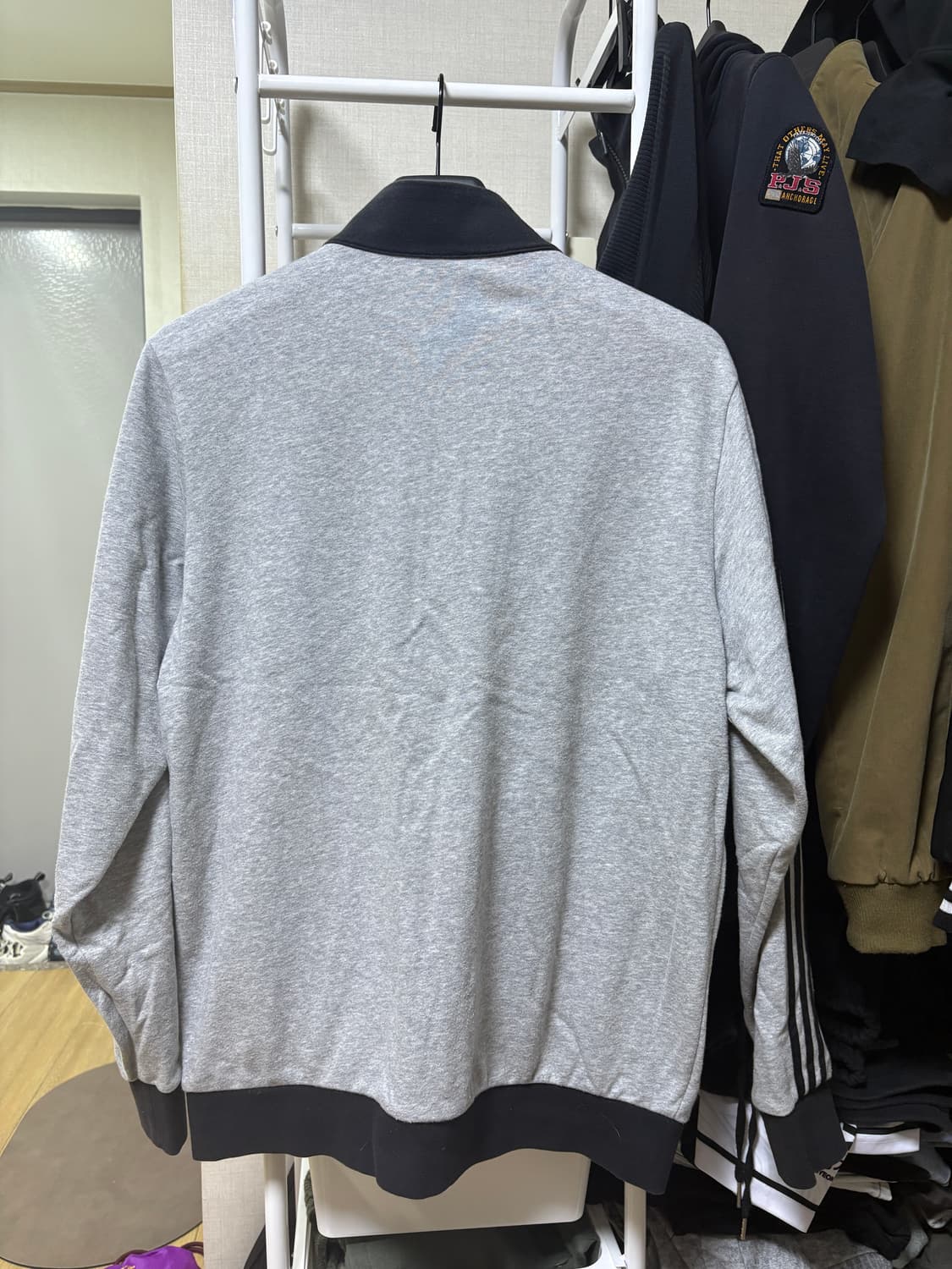 아디다스 회색 트랙탑 XL 상품이미지2
