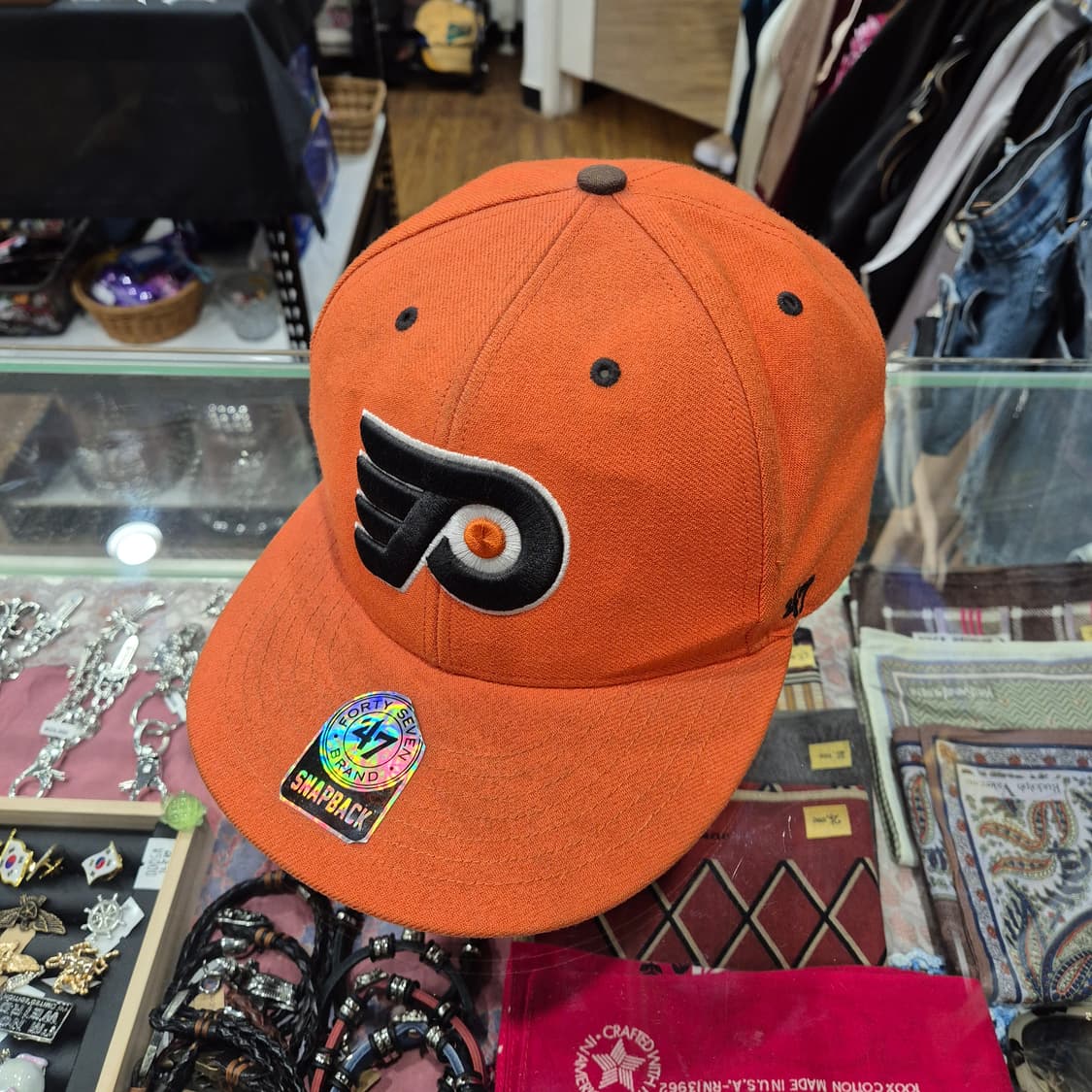 NHL 필라델피아 플라이어스 스냅백 캡 상품이미지1