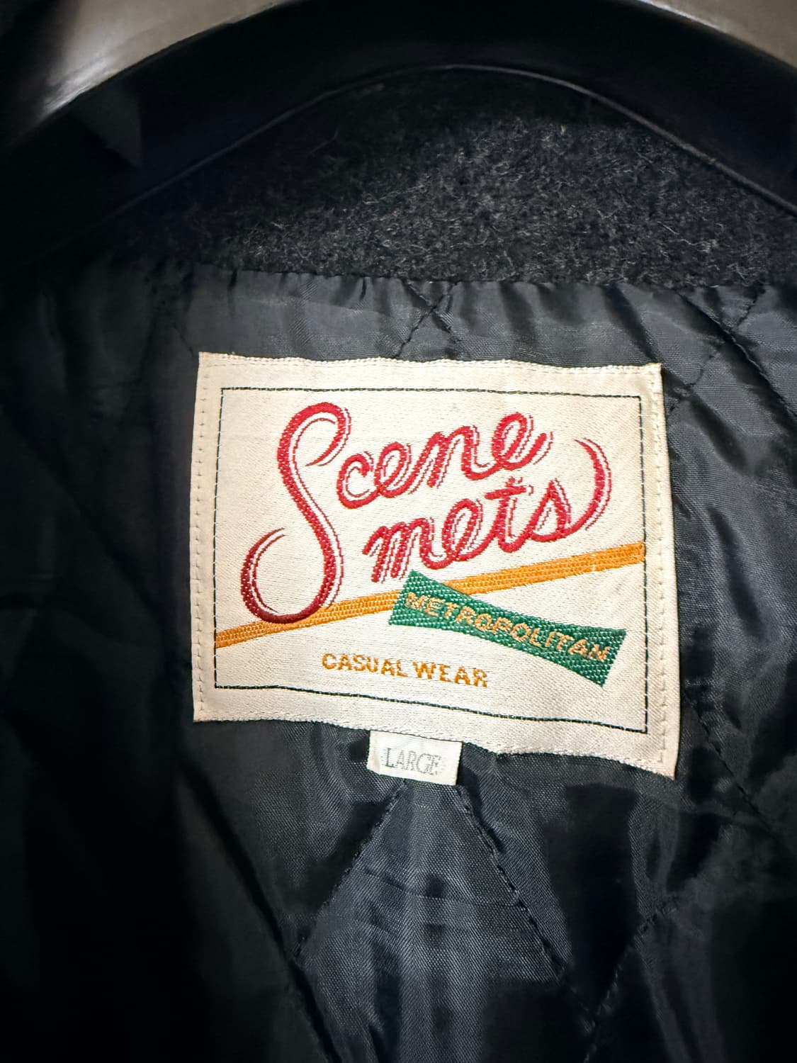 일본 빈티지 피 코트 Mets metropolitan  상품이미지4