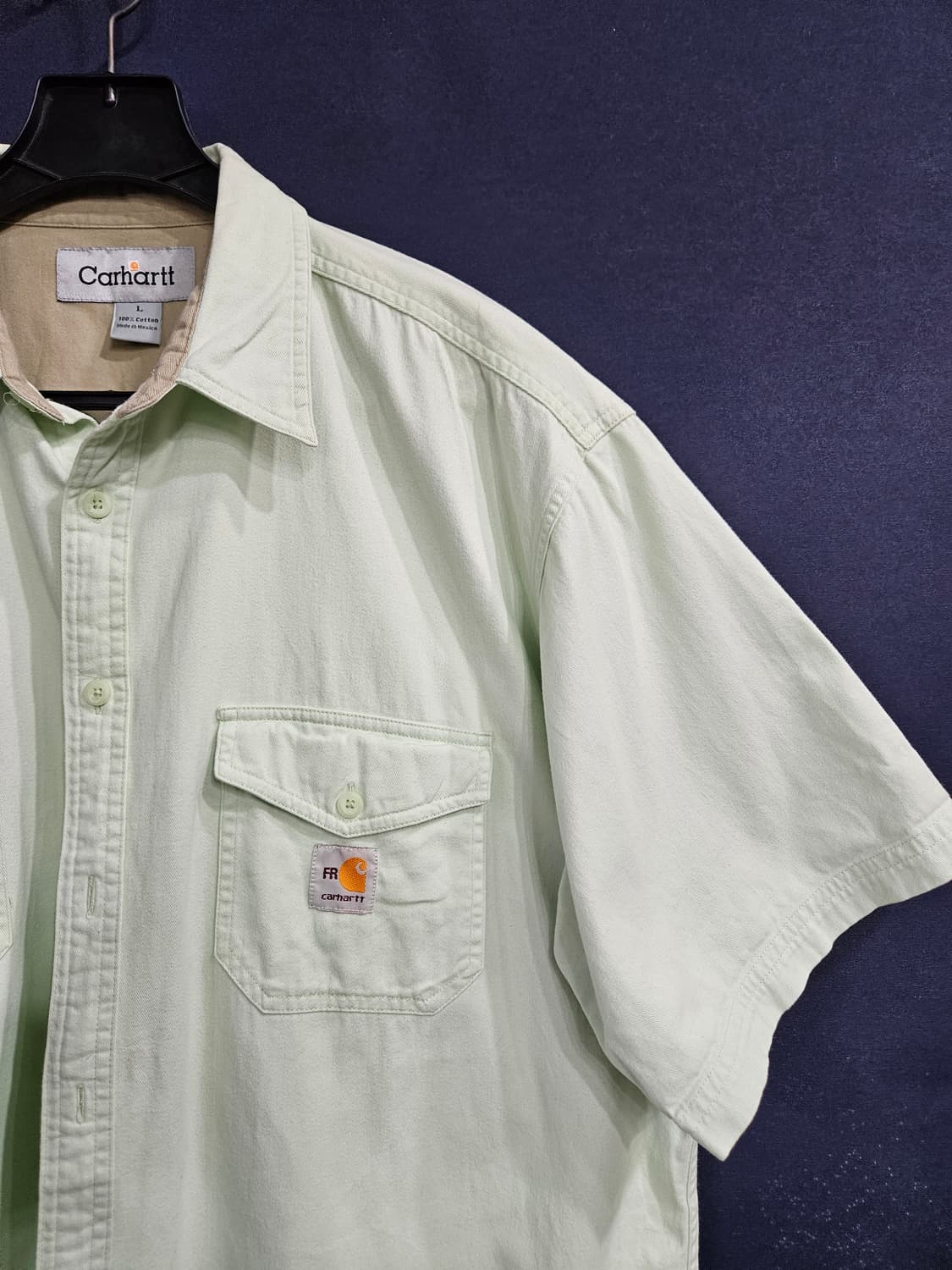 칼하트 민트 남성 100~105 반팔셔츠  상품이미지4