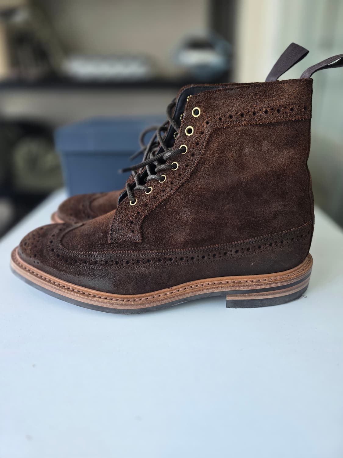 트리커즈 Ridge Waxed Suede Golosh Boots 상품이미지5
