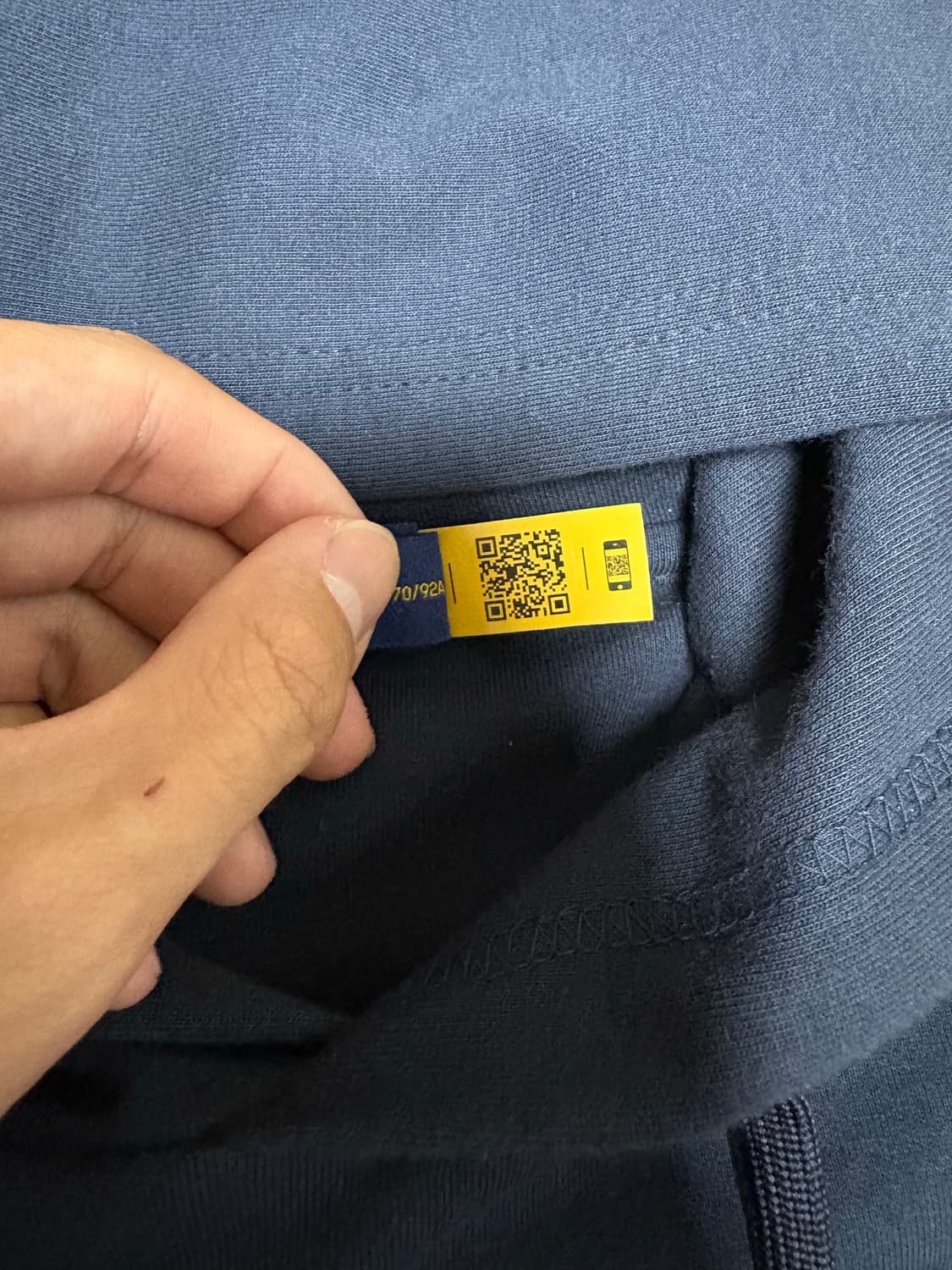 폴로 네이비 후드티 새상품급 상품이미지4