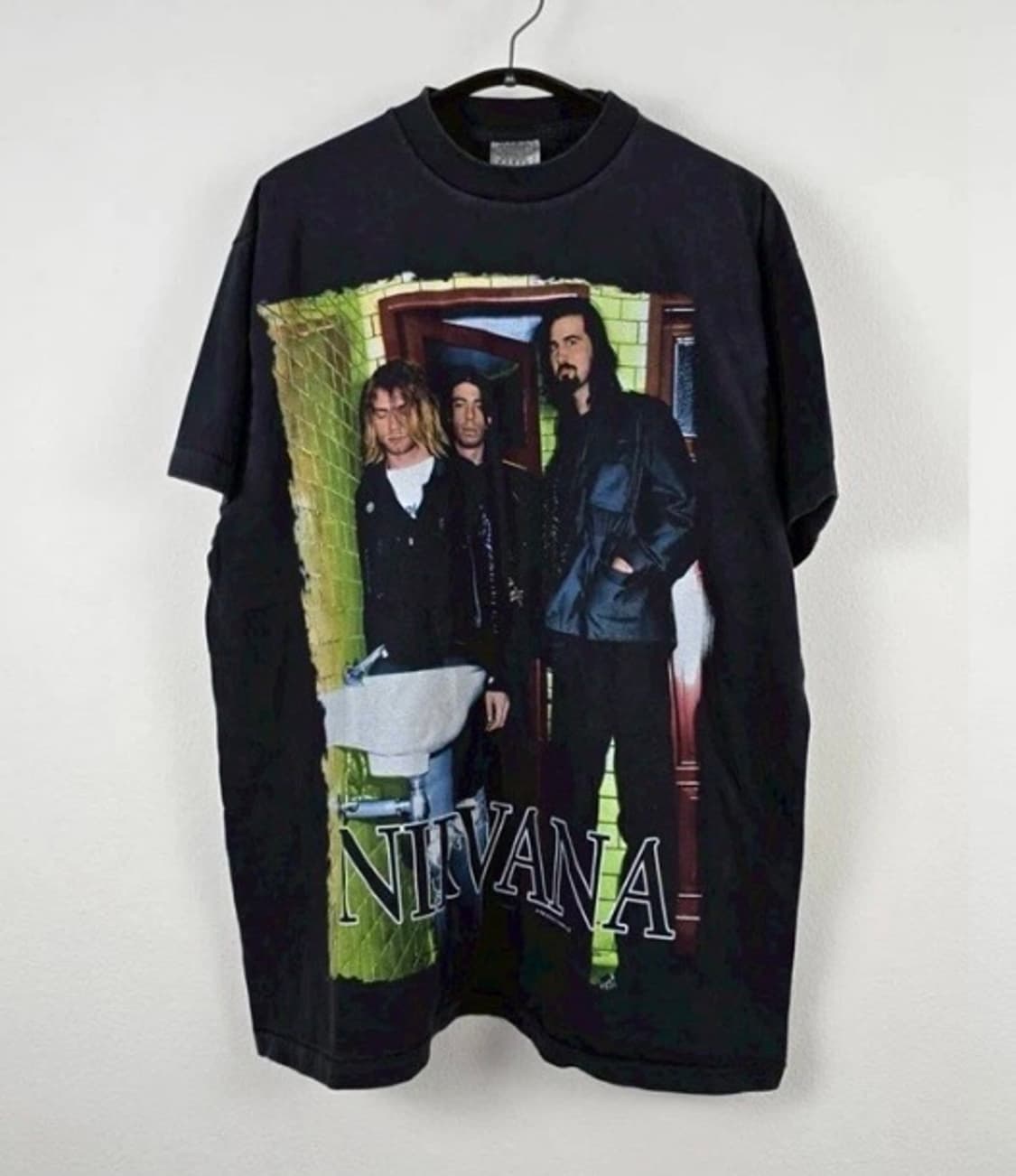 (rep) 빈티지 너바나 밴드 티셔츠 FP 상품이미지1