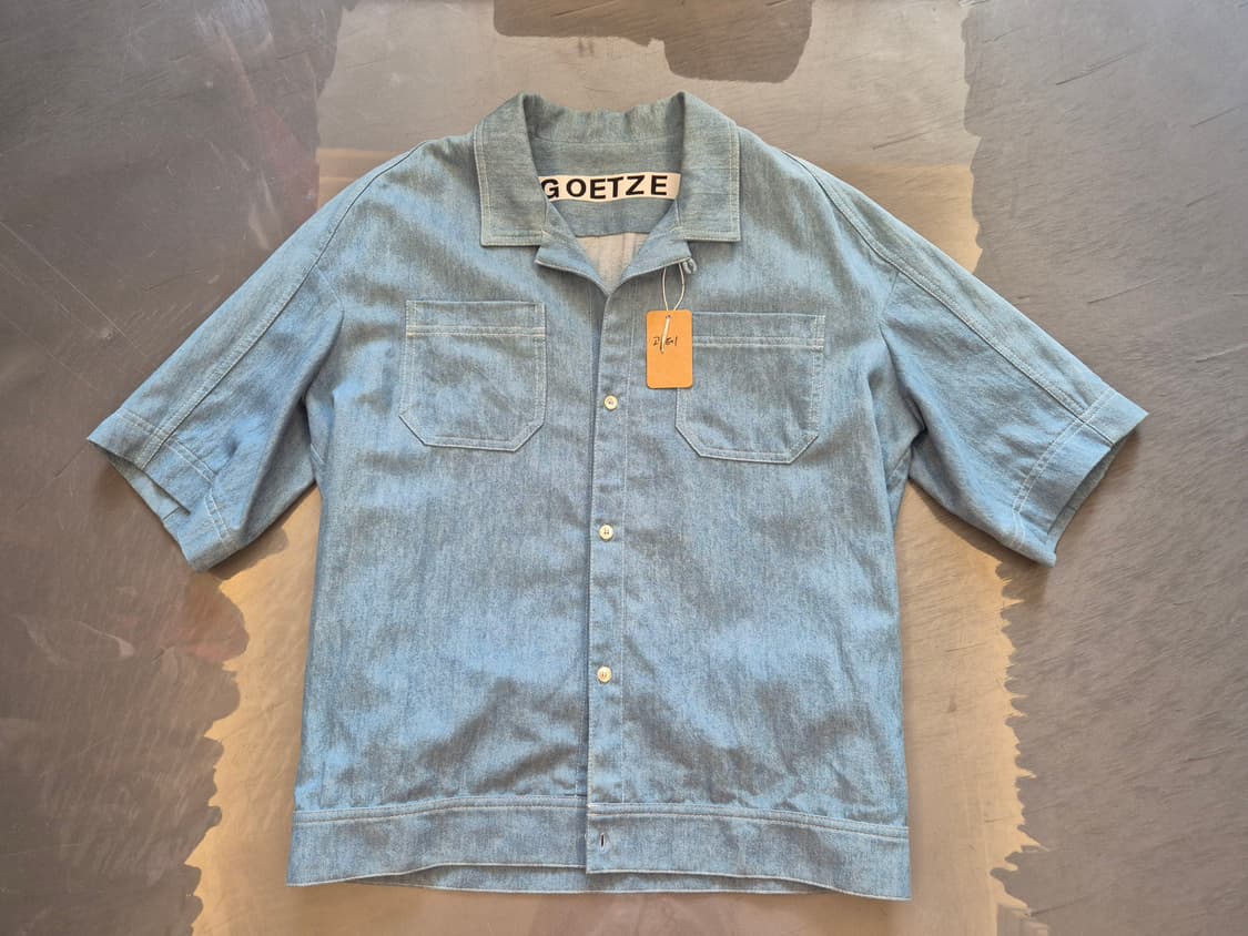 GOETZE 데님 셔츠 상품이미지1