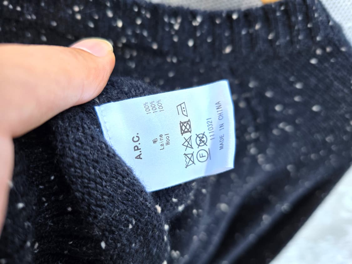 아페쎄 울 니트 상품이미지6