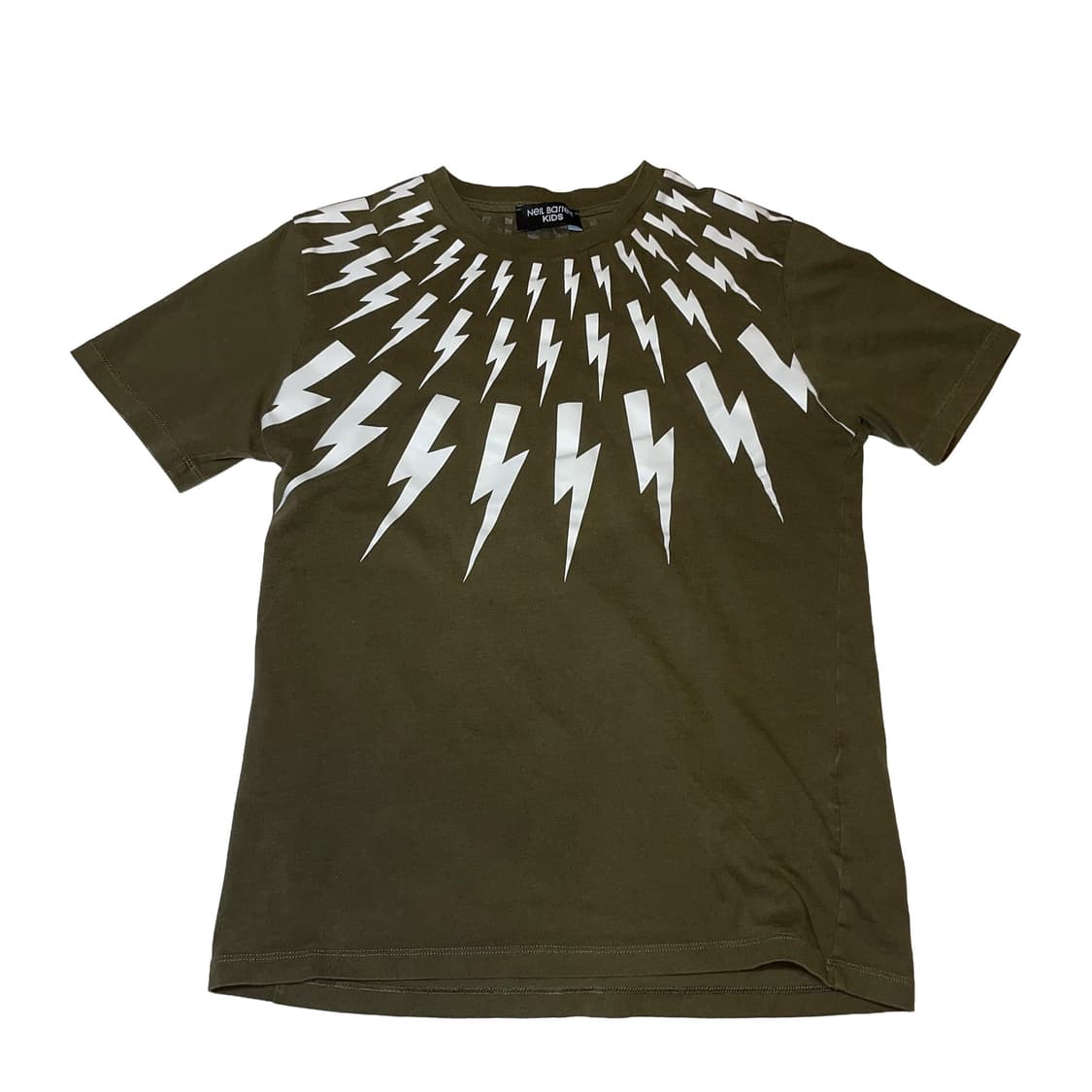Neil Barrett thunderbolt motif tee 상품이미지1