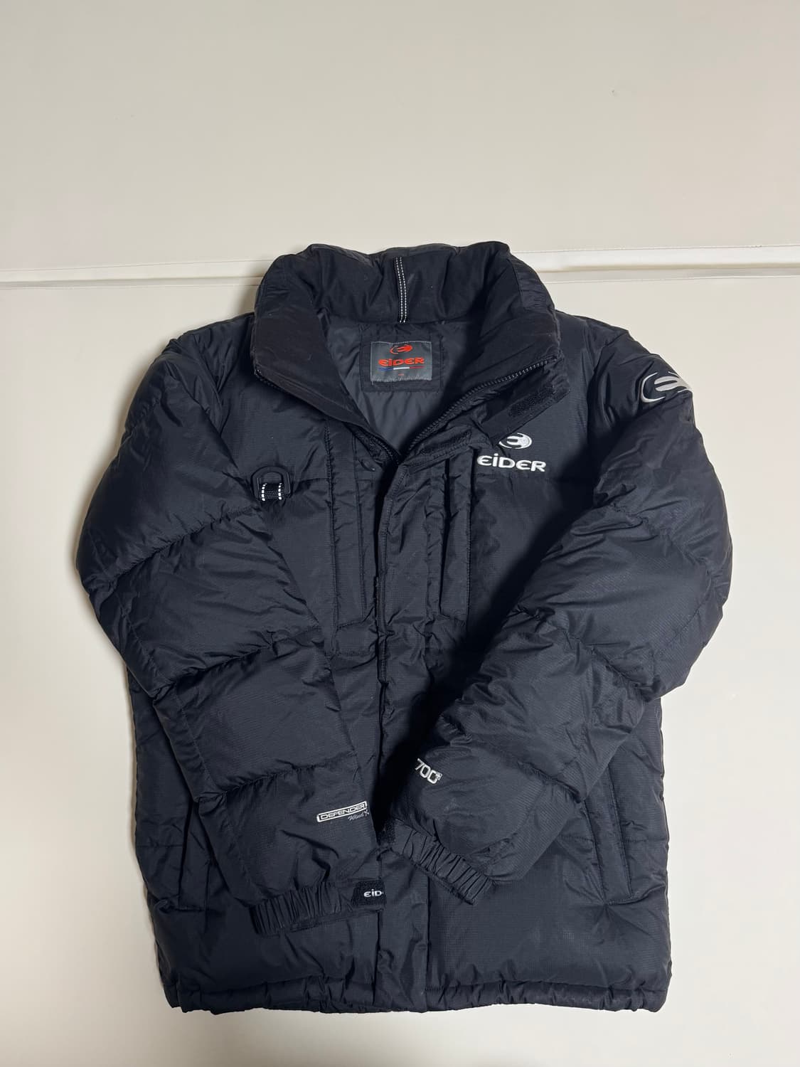 (95)아이더 블랙 700 필파워 패딩 상품이미지1