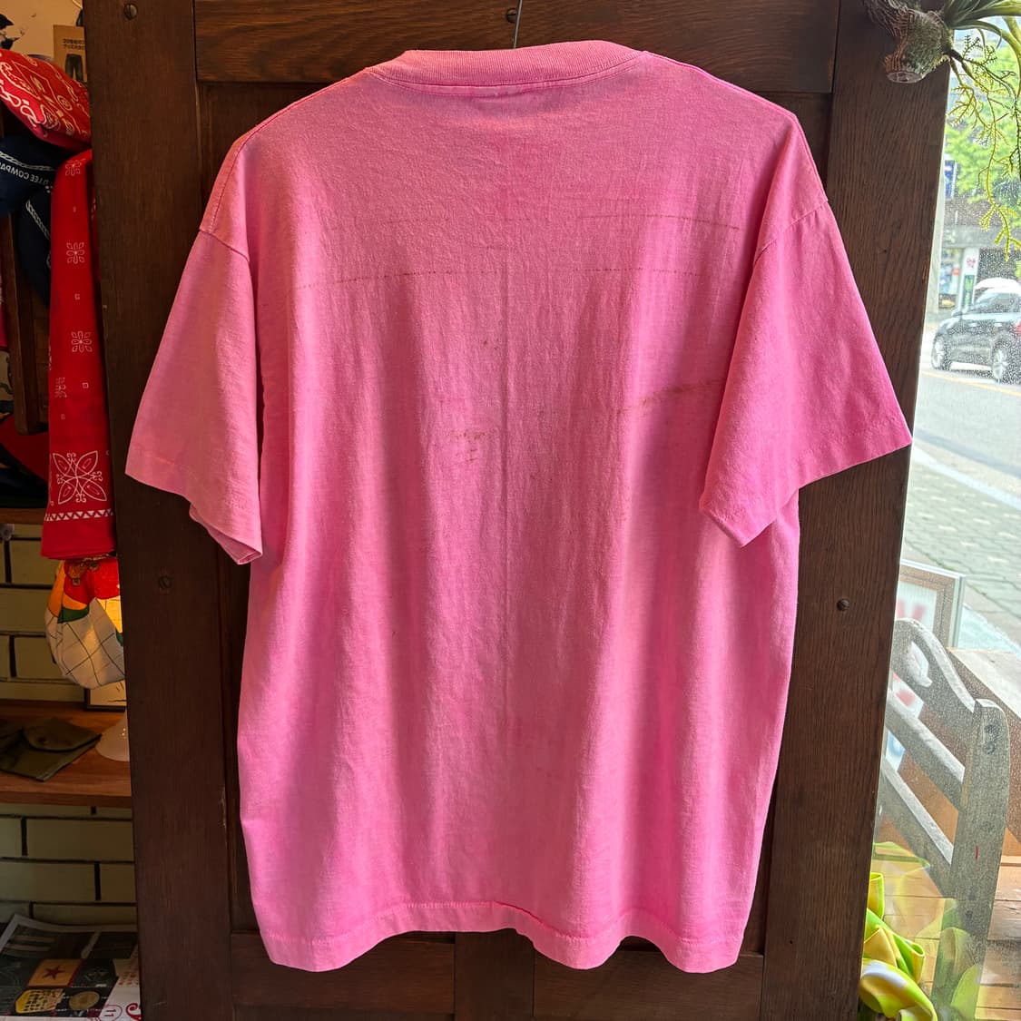 90’s Screen Stars Pink Tee Made in U.S.A 상품이미지9