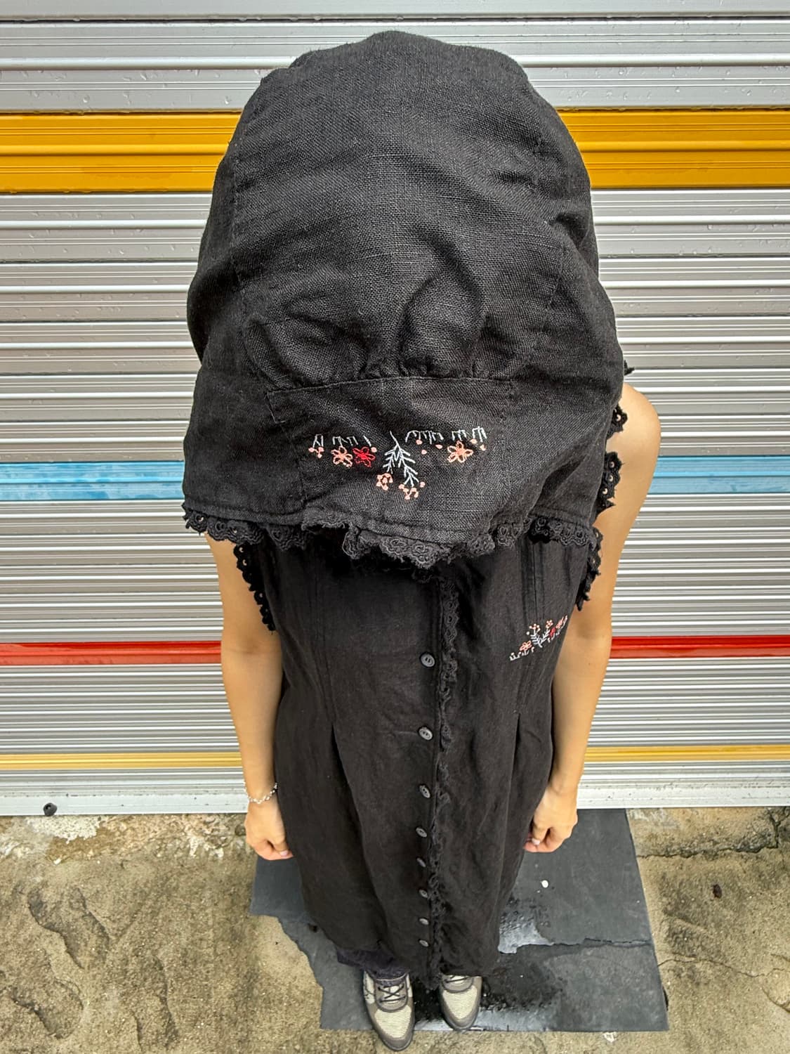 vintage basic black dress 상품이미지5