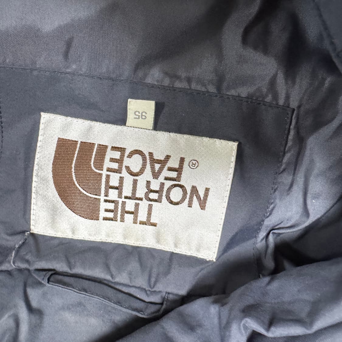 노스페이스 블루 배색 하이벤트 바람막이 상품이미지3