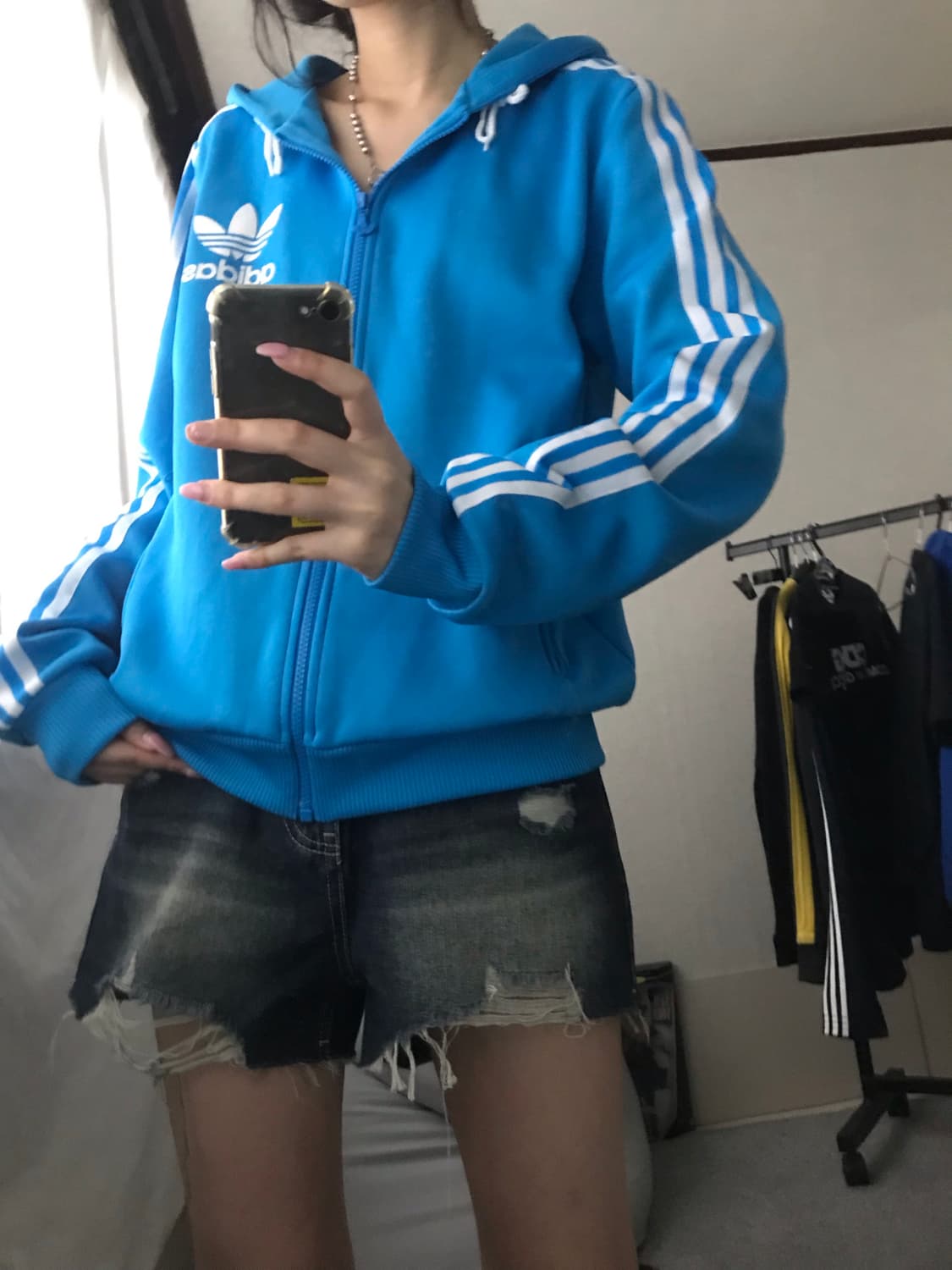 아디다스 하늘 후드 져지 상품이미지7