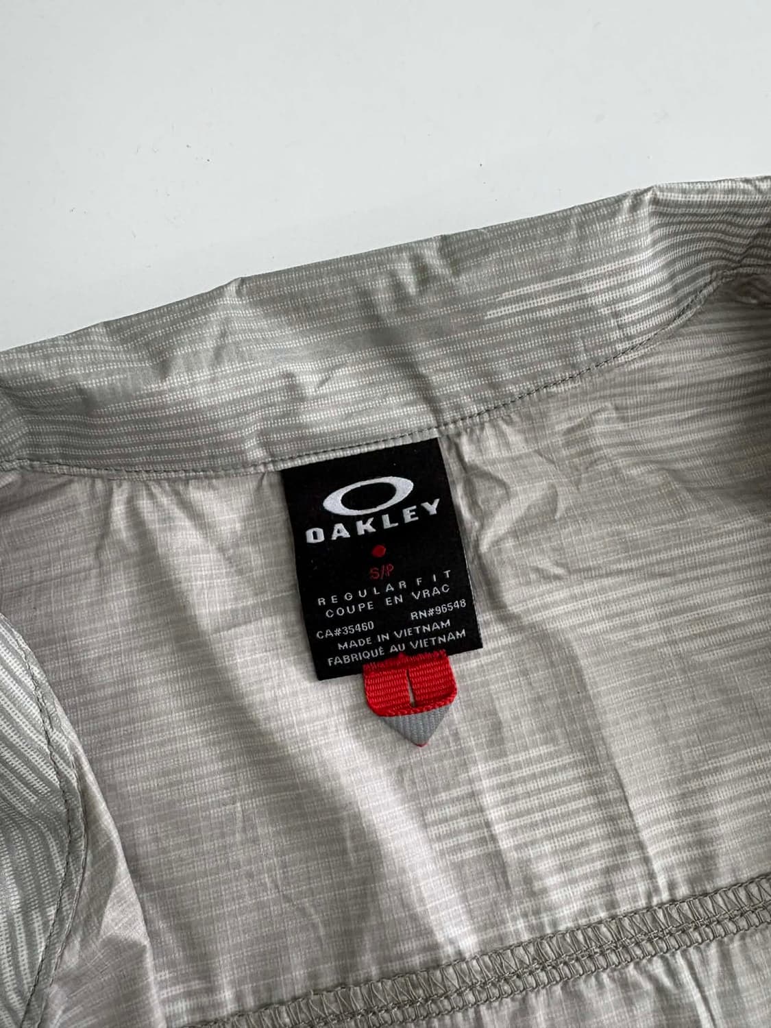 [M] 오클리 그레이 카모 윈드브레이커 하프집업 자켓 상품이미지3