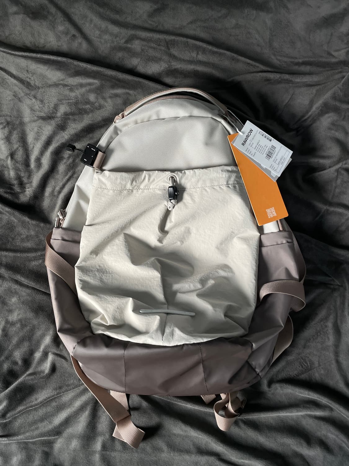 로우로우 RAWROW 헤비듀티 백팩 베이지 택포함 새상품 상품이미지5