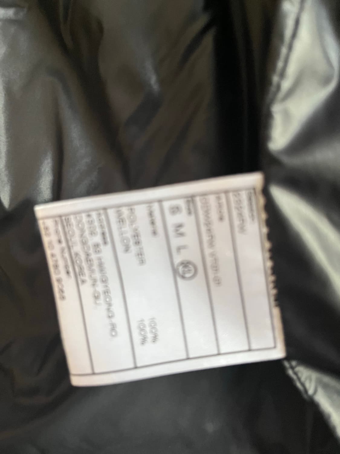 [XL] 콜드웜 몽클레어 릭오웬스 맛 패딩 베스트 판매합니다 상품이미지6