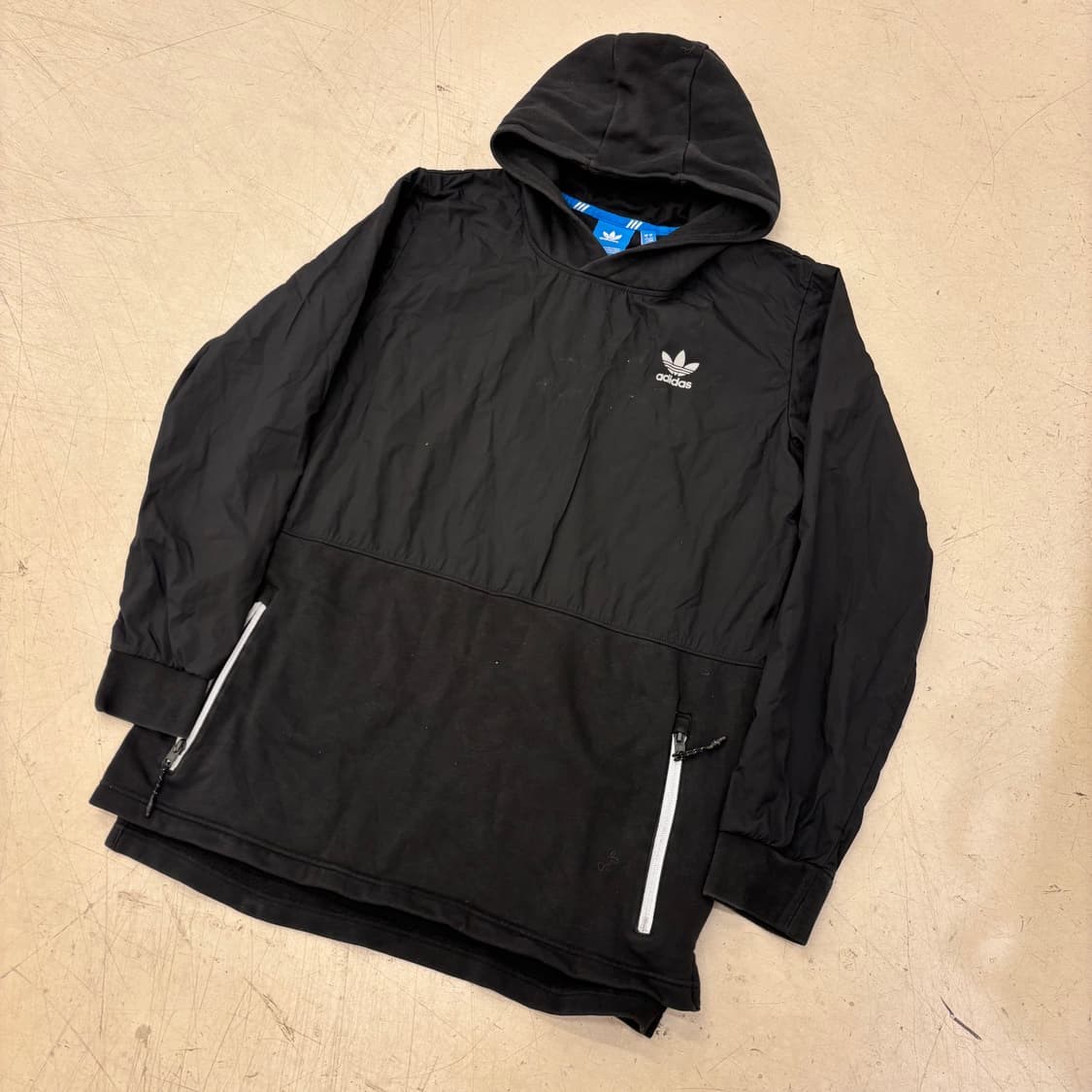 아디다스 스몰로고 코튼 폴리 후드티 상품이미지1