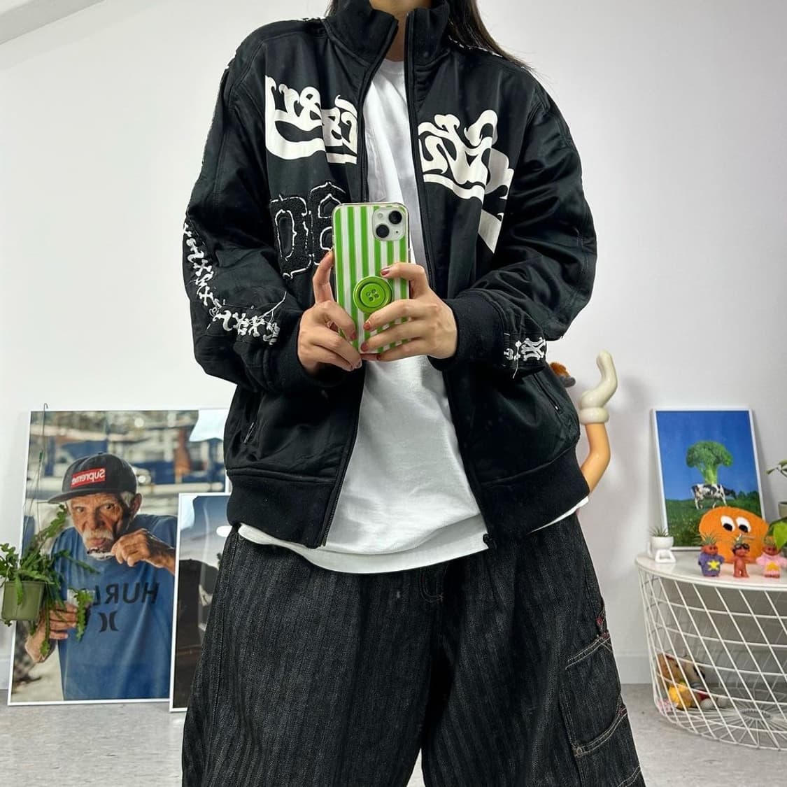 " Stussy " zip-up 상품이미지5