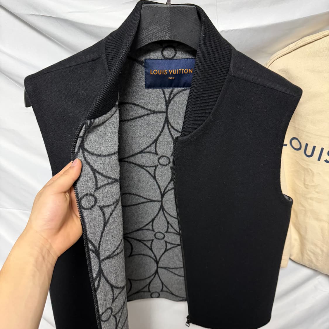 [S+급/50] 루이비통 테피스트리 필드 자켓 블랙 상품이미지7