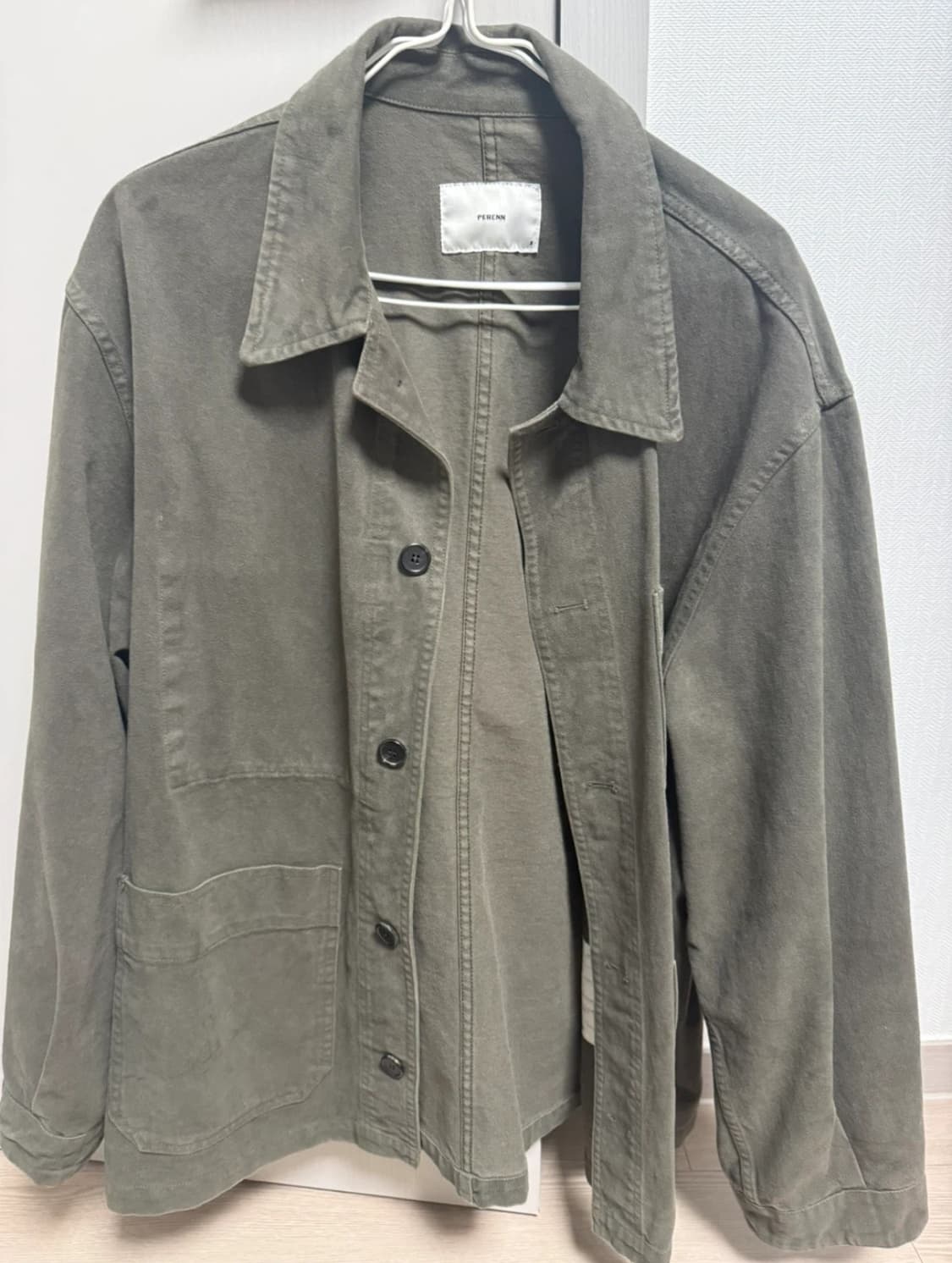 퍼렌 몰스킨 워크자켓 올리브 2사이즈 상품이미지1