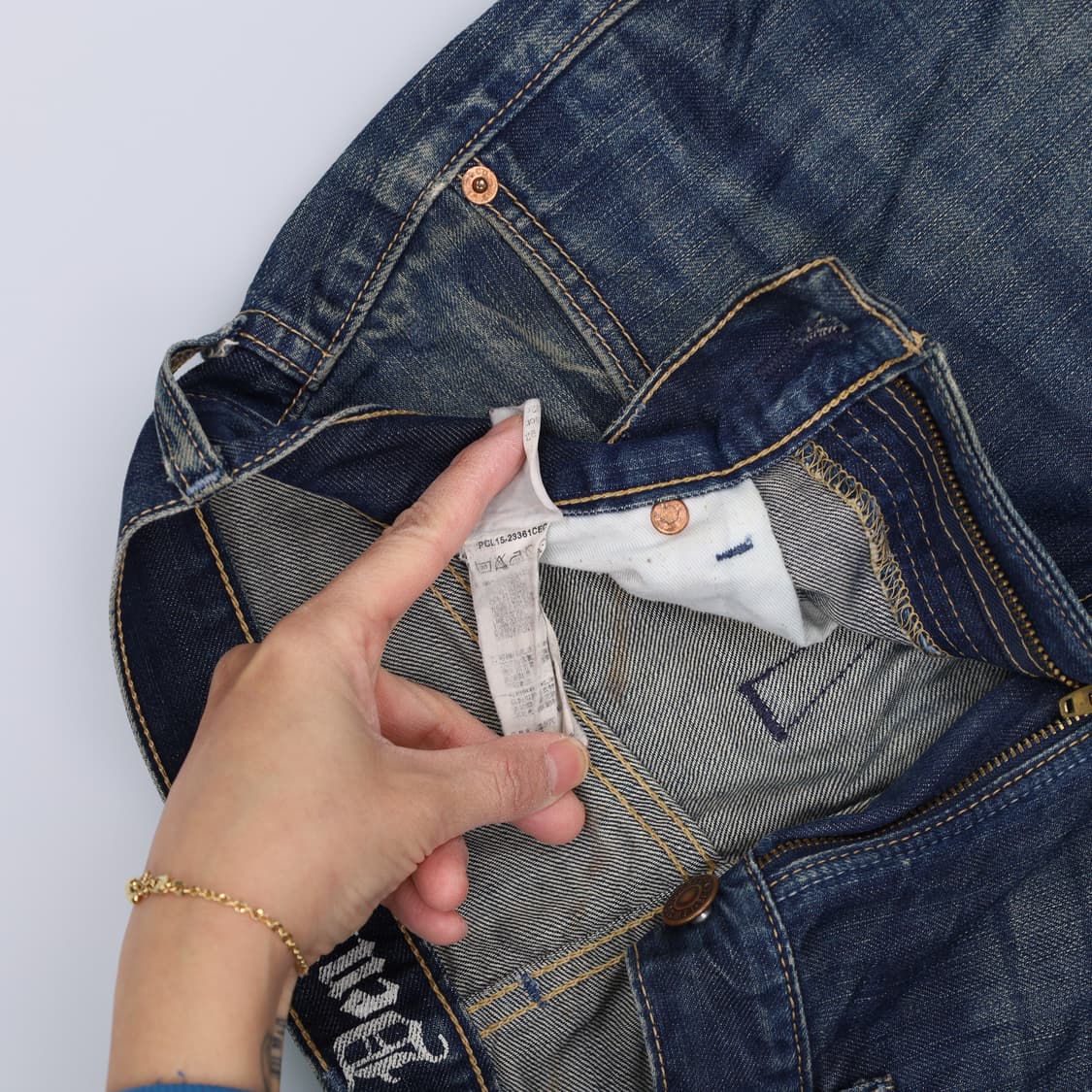 W76L84 리바이스 523 데님팬츠 0122H2 상품이미지6