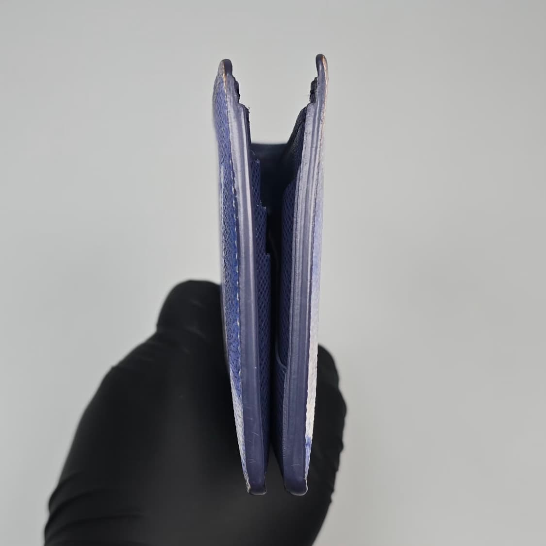 루이비통 워터컬러 블루 모노그램 멀티플 월릿 반지갑 상품이미지6