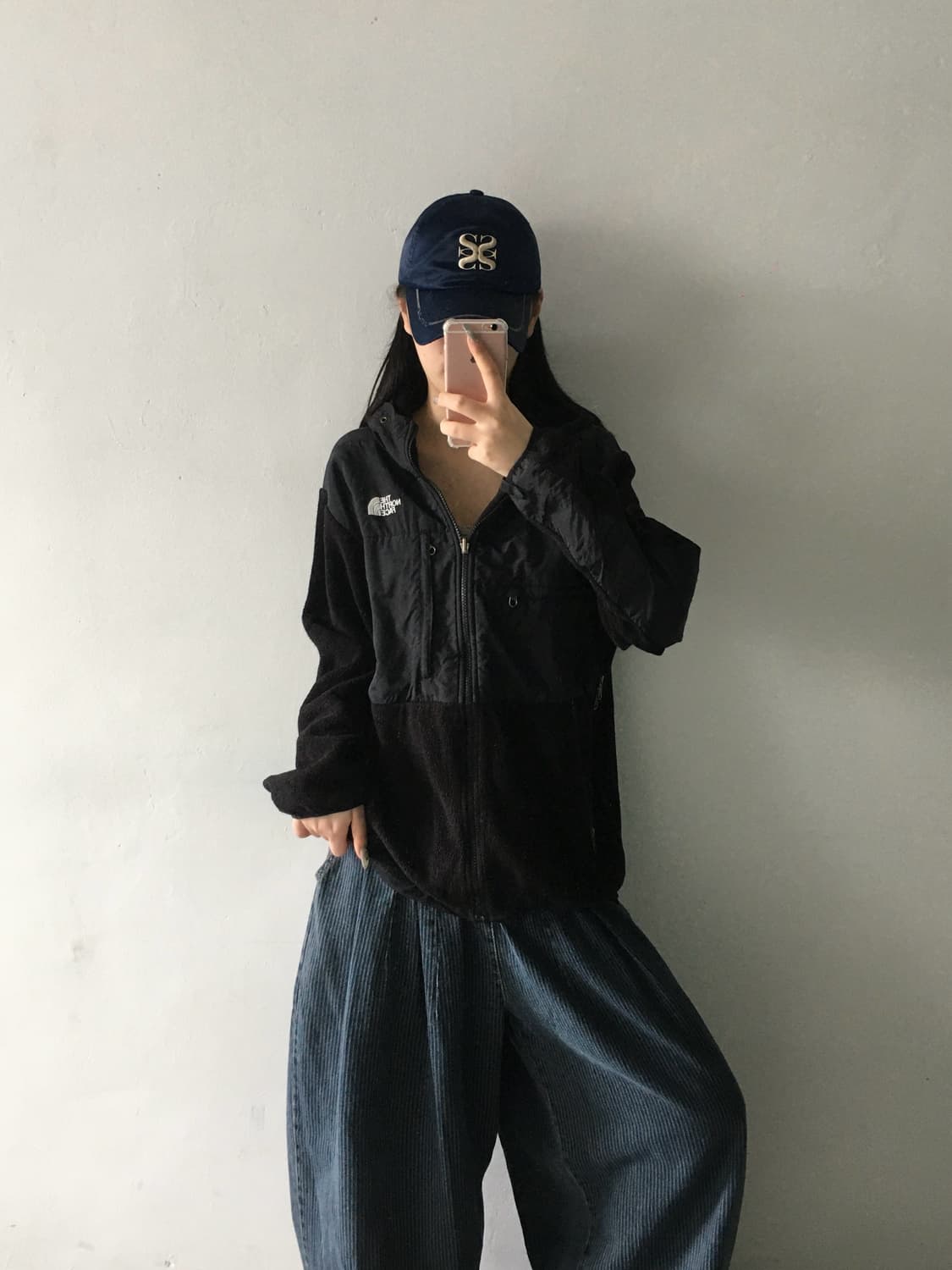 노스페이스 플리스 후드집업 상품이미지1