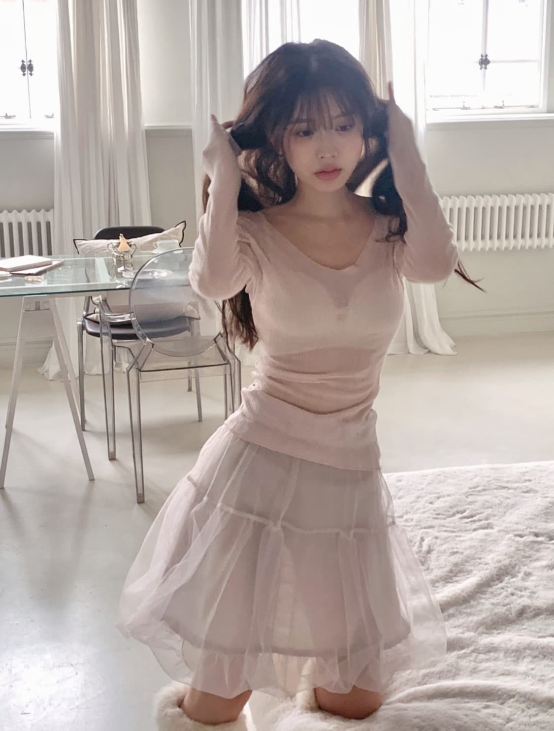 클라우드이모션 교토 코디 세트 원피스 상품이미지8