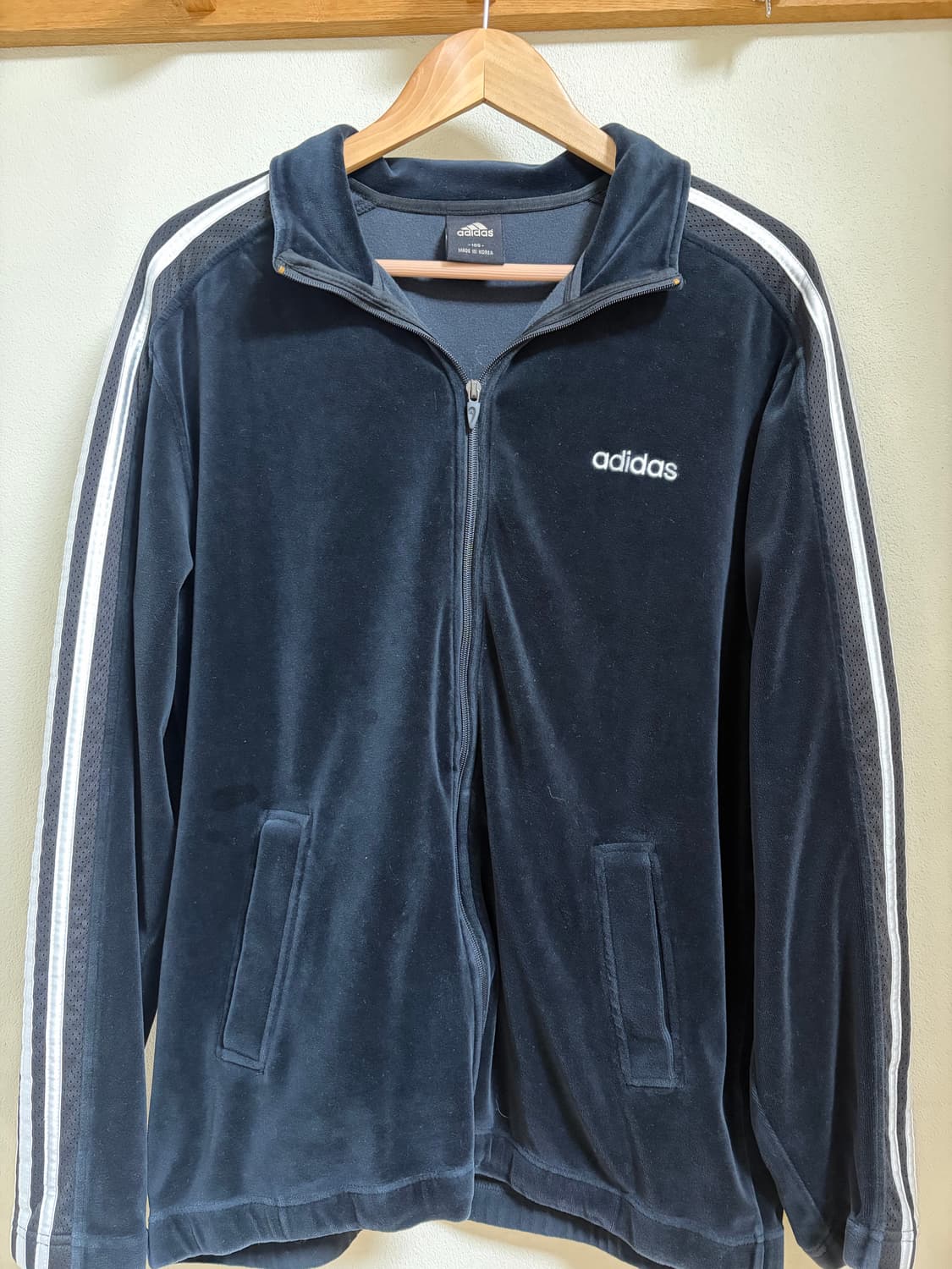 빈티지 아디다스 벨벳 져지 상품이미지3