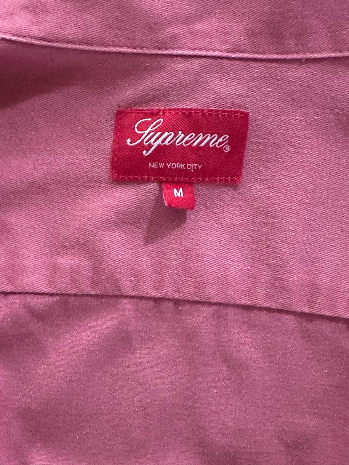 슈프림 자파타 핑크 워크셔츠 M사이즈 상품이미지3