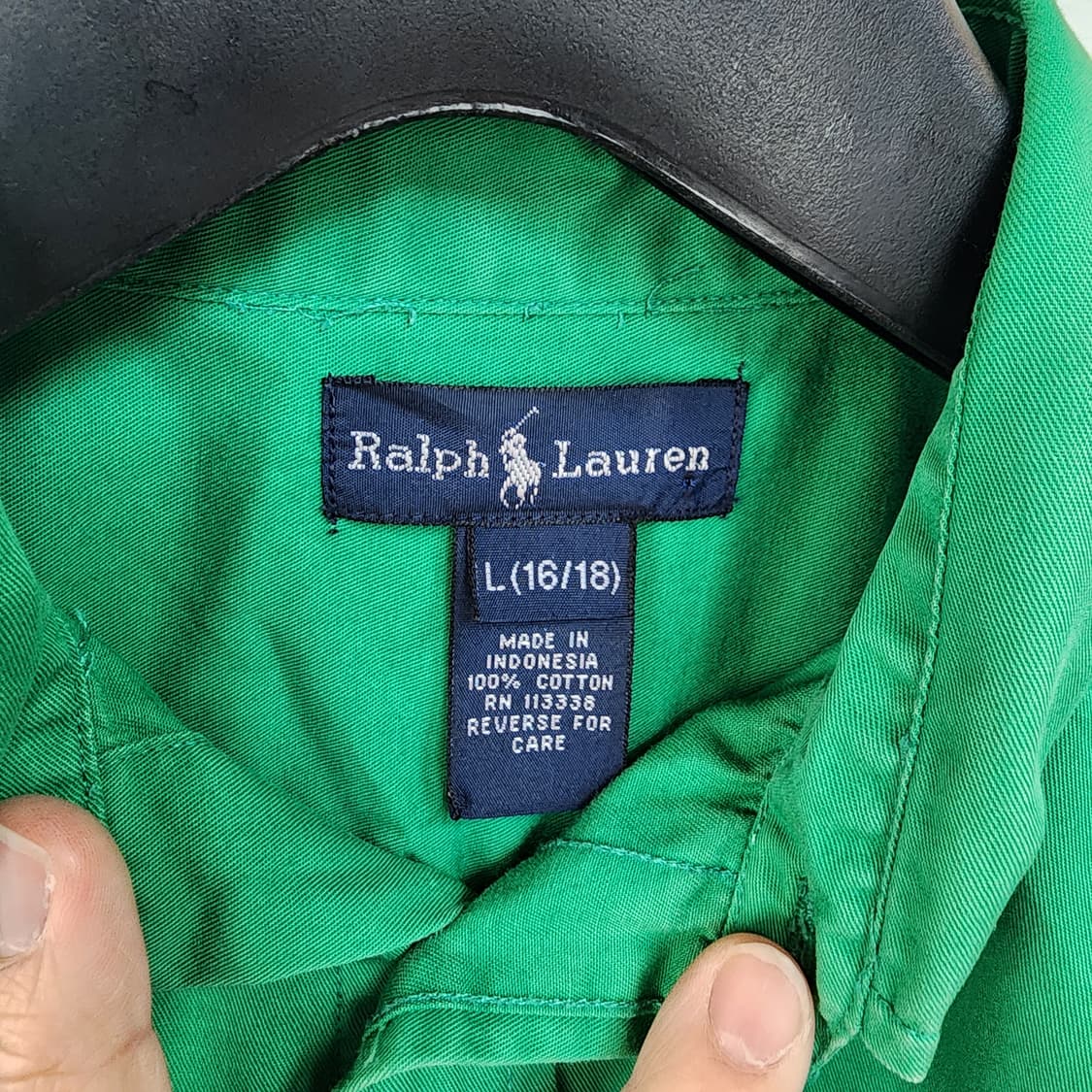 폴로 랄프로렌 그린 셔츠 상품이미지3