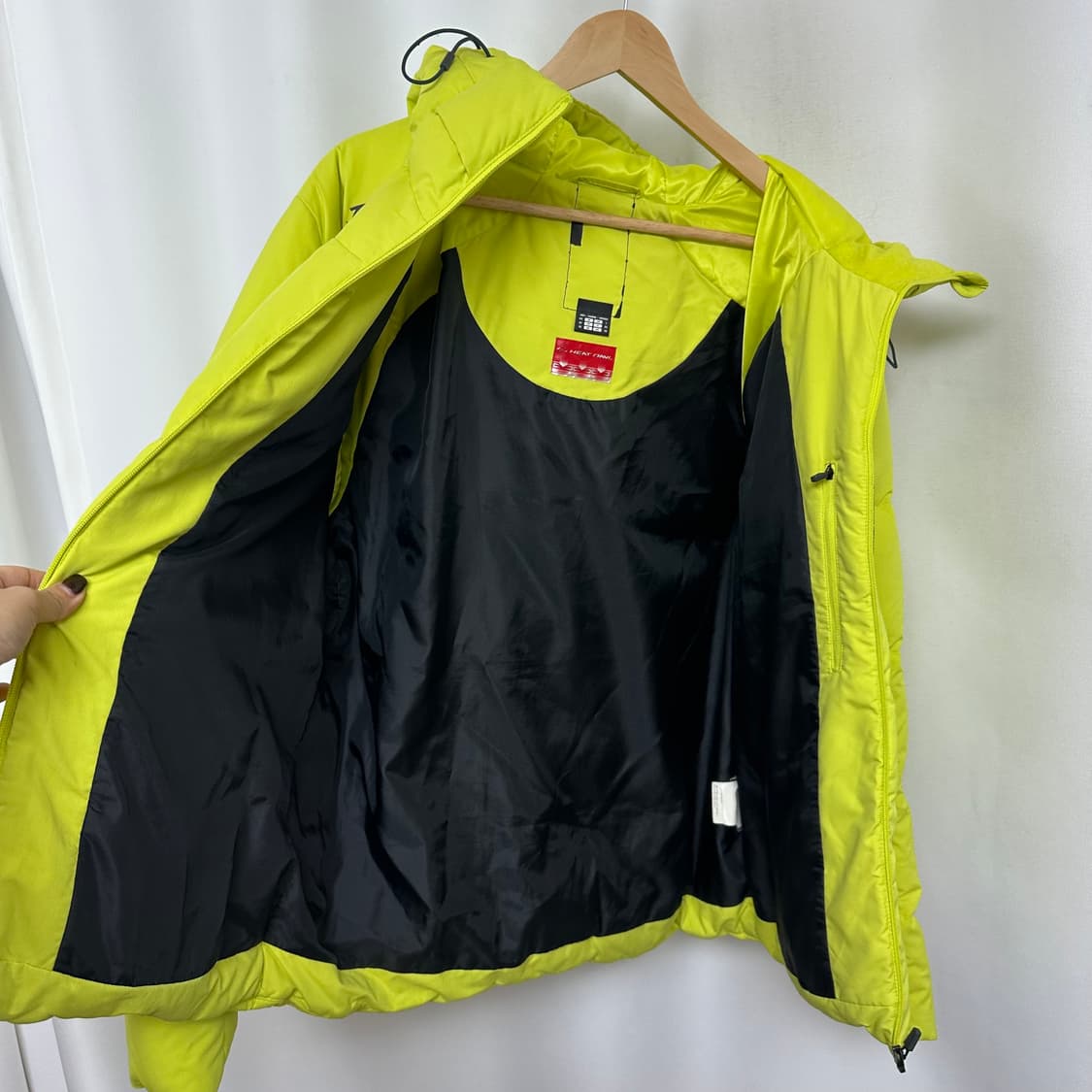 데상트 남자 후드패딩 솜빵빵 오리털 110 상품이미지7