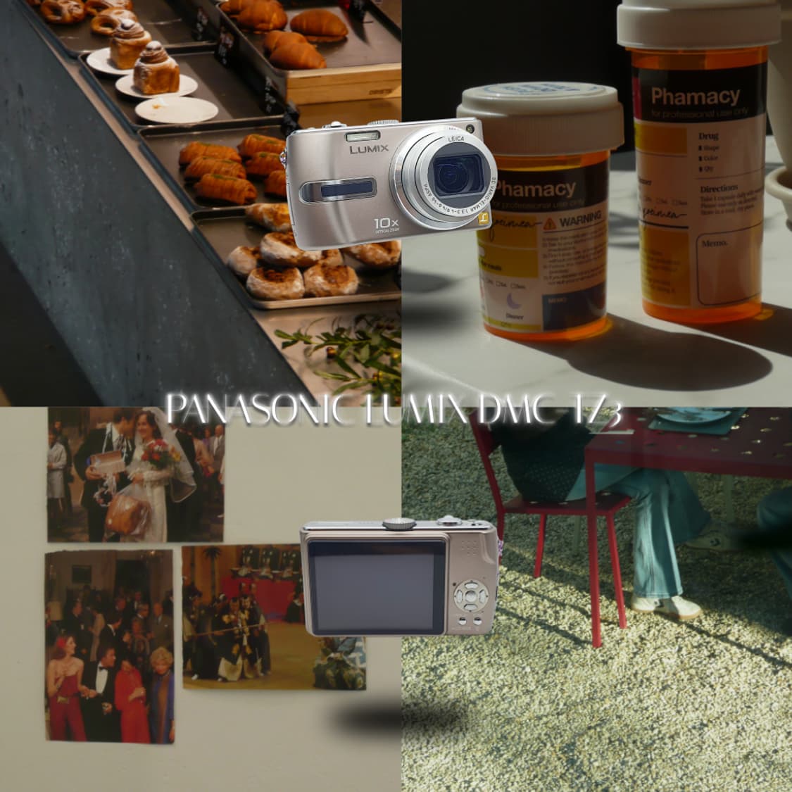 작례⭕️ 파나소닉  루믹스 DMC-TZ3 빈티지 디카 디지털카메라 상품이미지1