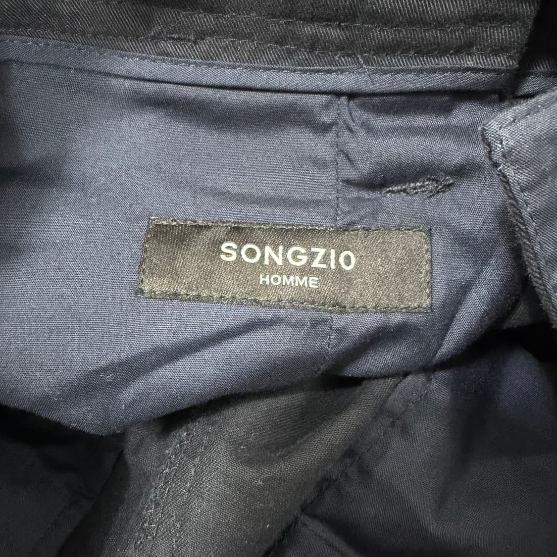 송지오옴므 와이드 캐롯 팬츠 상품이미지5