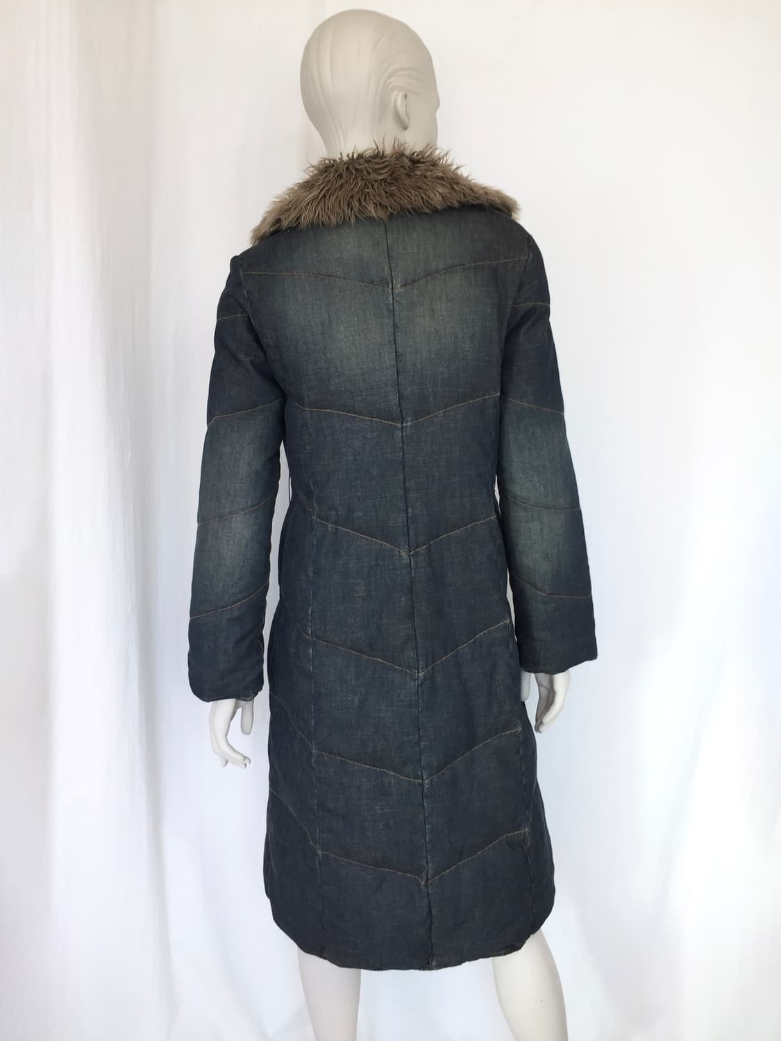 Miss-Sixty Denim padded long jacket 상품이미지7