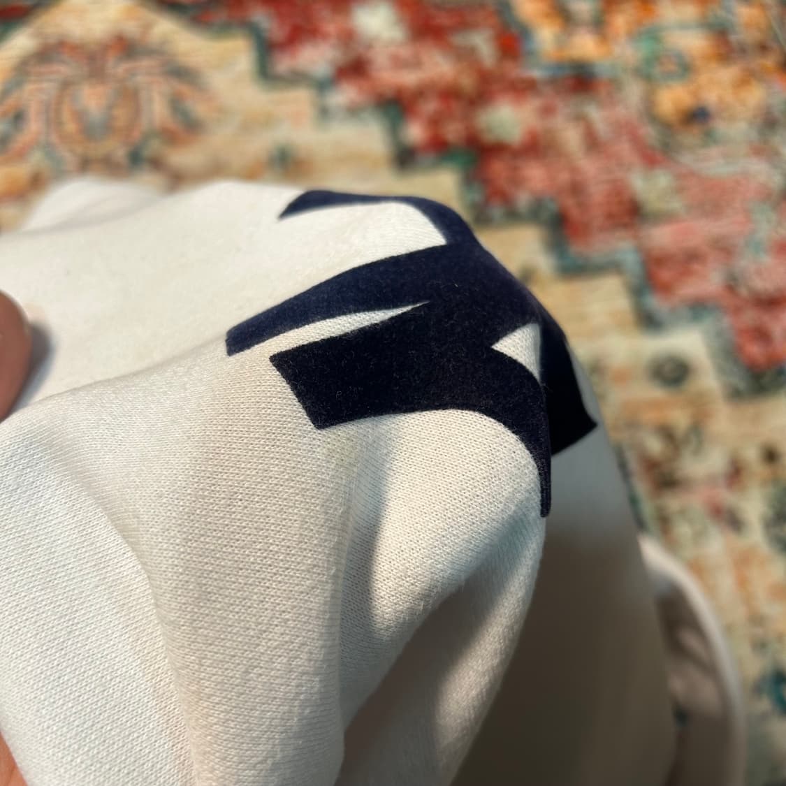 [L] 마제스틱 뉴욕 양키스 로고 50/50스웻셔츠 상품이미지3