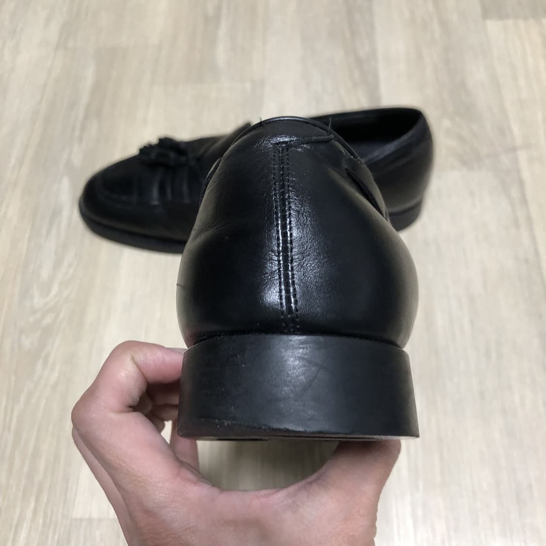 (250 / US 7) 포스트맨 By 풋티지 브라더스 시티 로퍼 블랙 상품이미지3