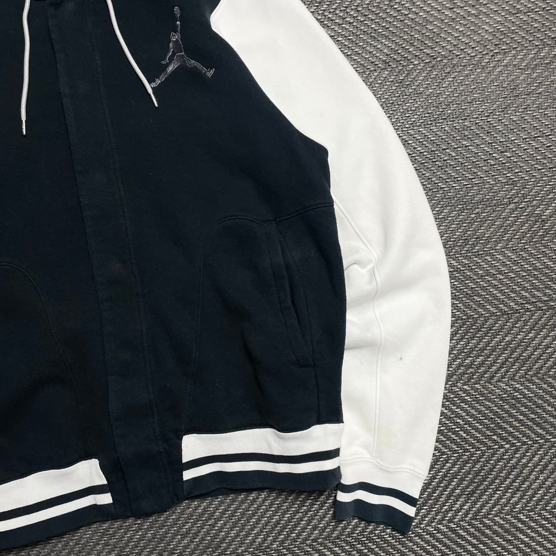 나이키 에어조던 자수로고 스웻 바시티 후드 자켓o 5247 상품이미지2