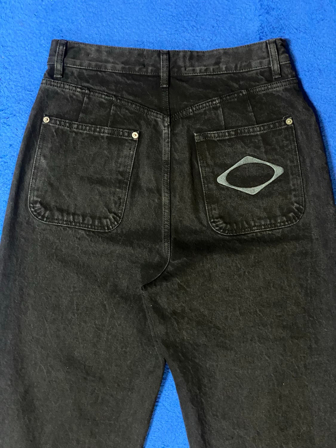 MSCHF 미스치프 롬버스 슬로치 워시드 진 블랙 M 상품이미지1