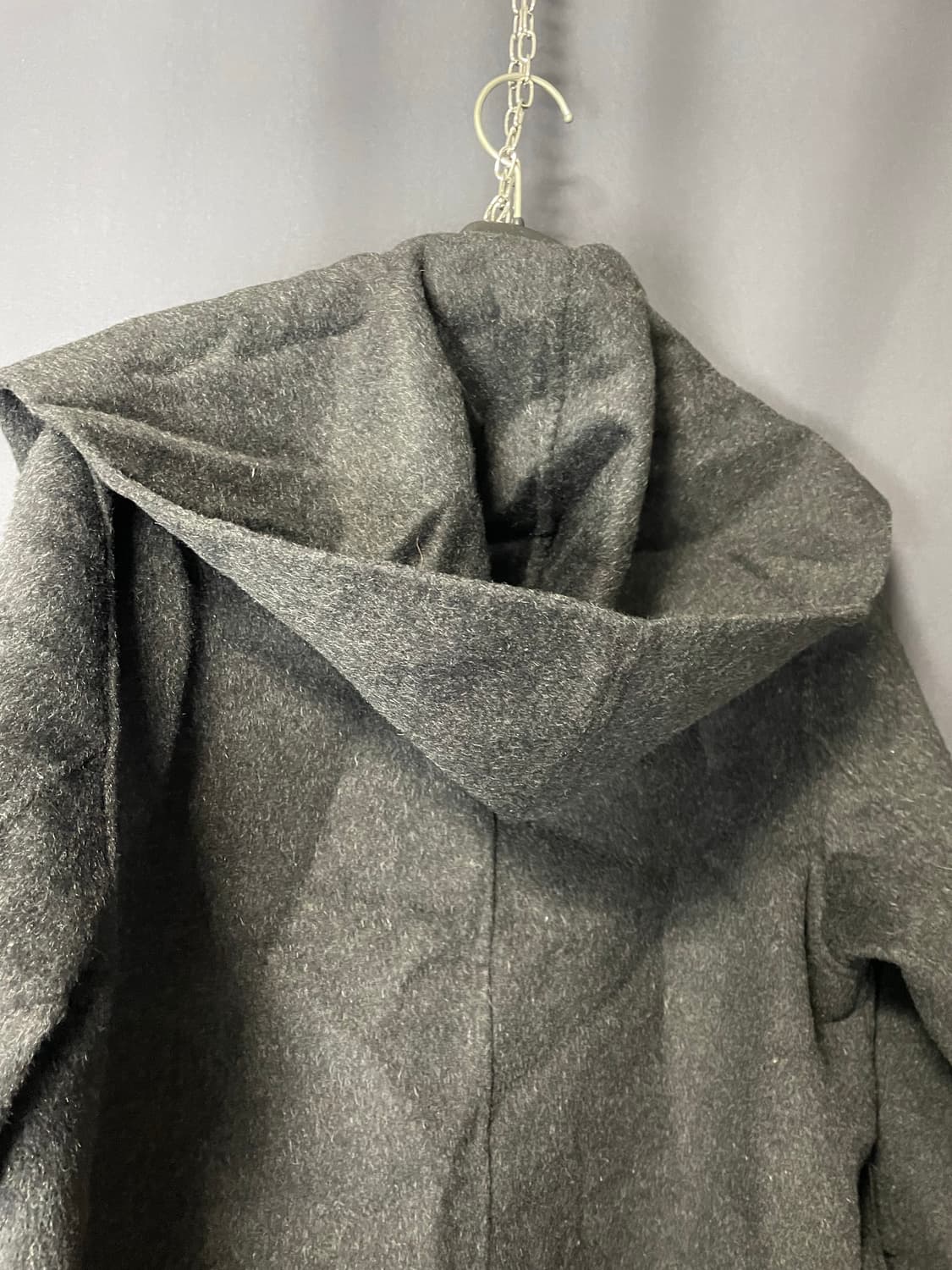 모르간 후드 코트 차콜 66사이즈 상품이미지7
