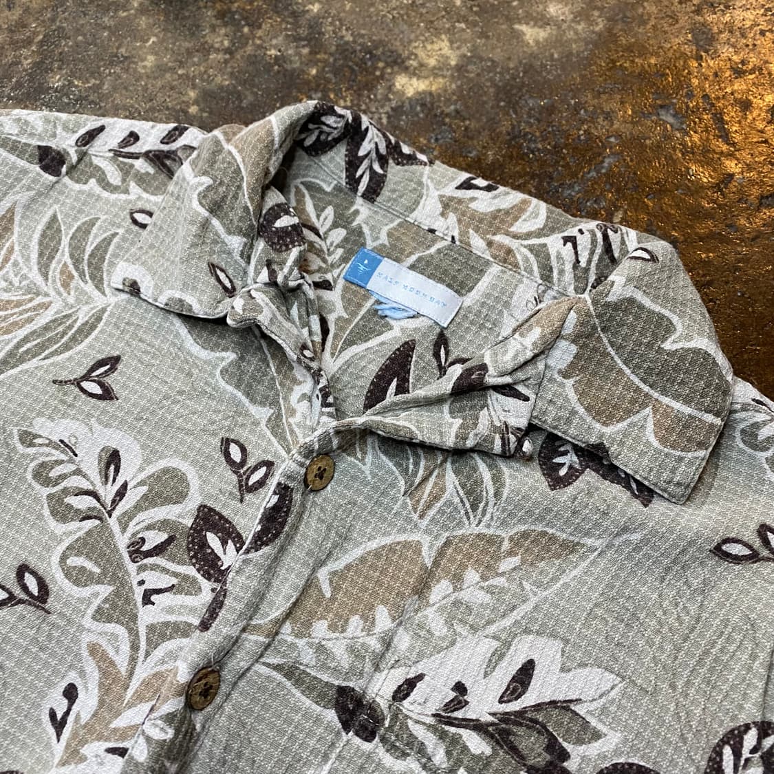 빈티지 플라워 반팔 셔츠 상품이미지2