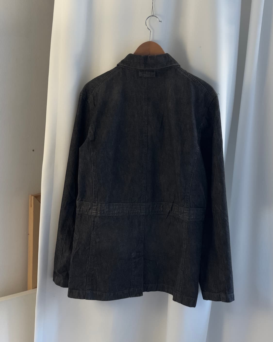[BRACE BELL] black denim jacket 상품이미지6