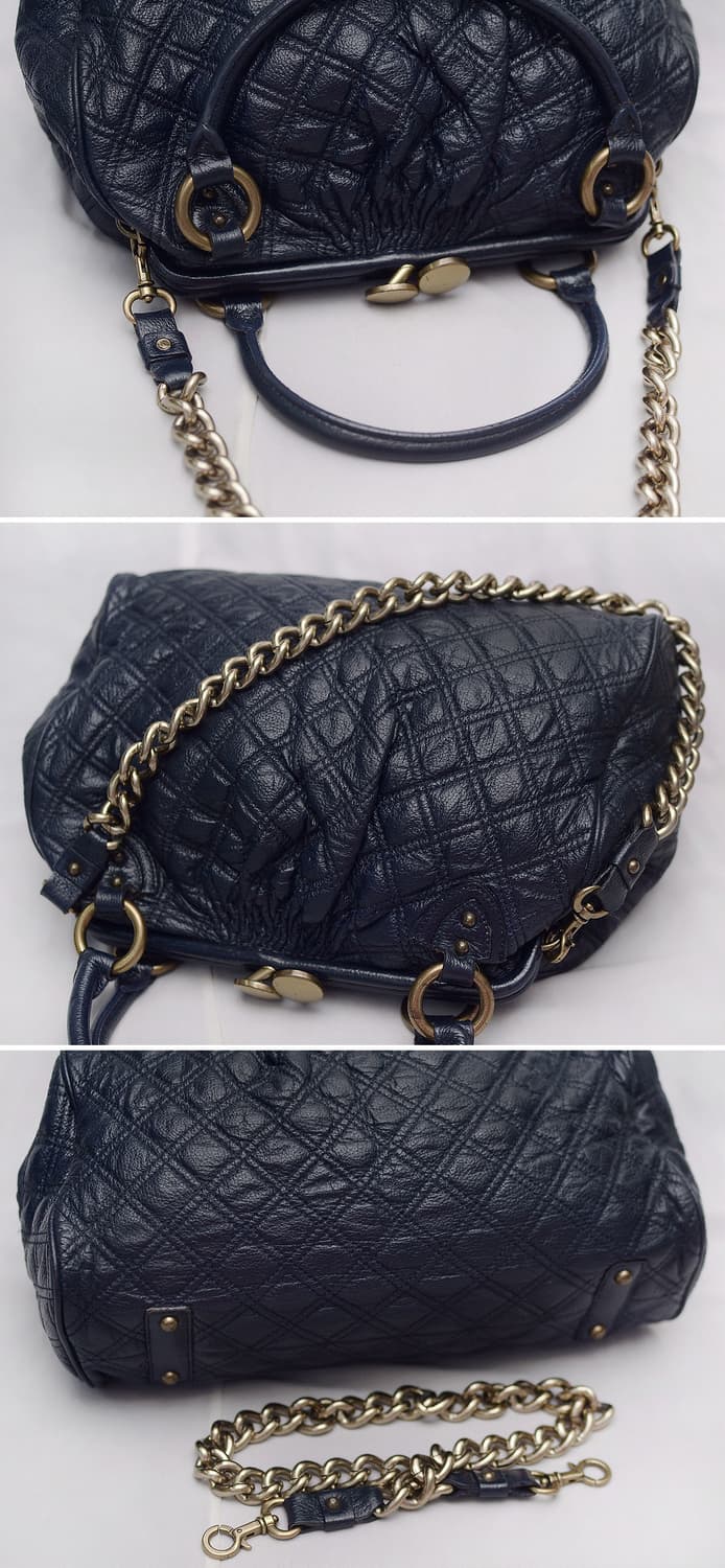 마크 제이콥스 스탐백 퀼팅 레더 금장체인 토트.숄더백 상품이미지5