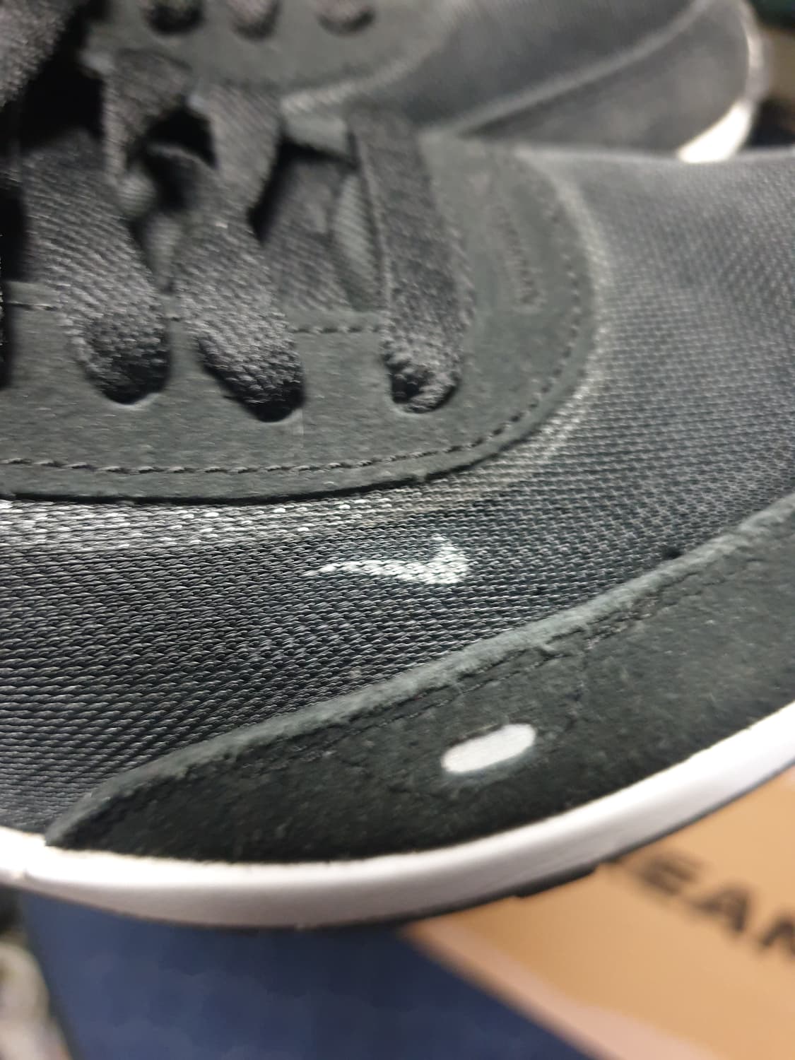 나이키 우먼스 와플원 매쉬 스니커즈 검횐 (235) DC2533-001 상품이미지5