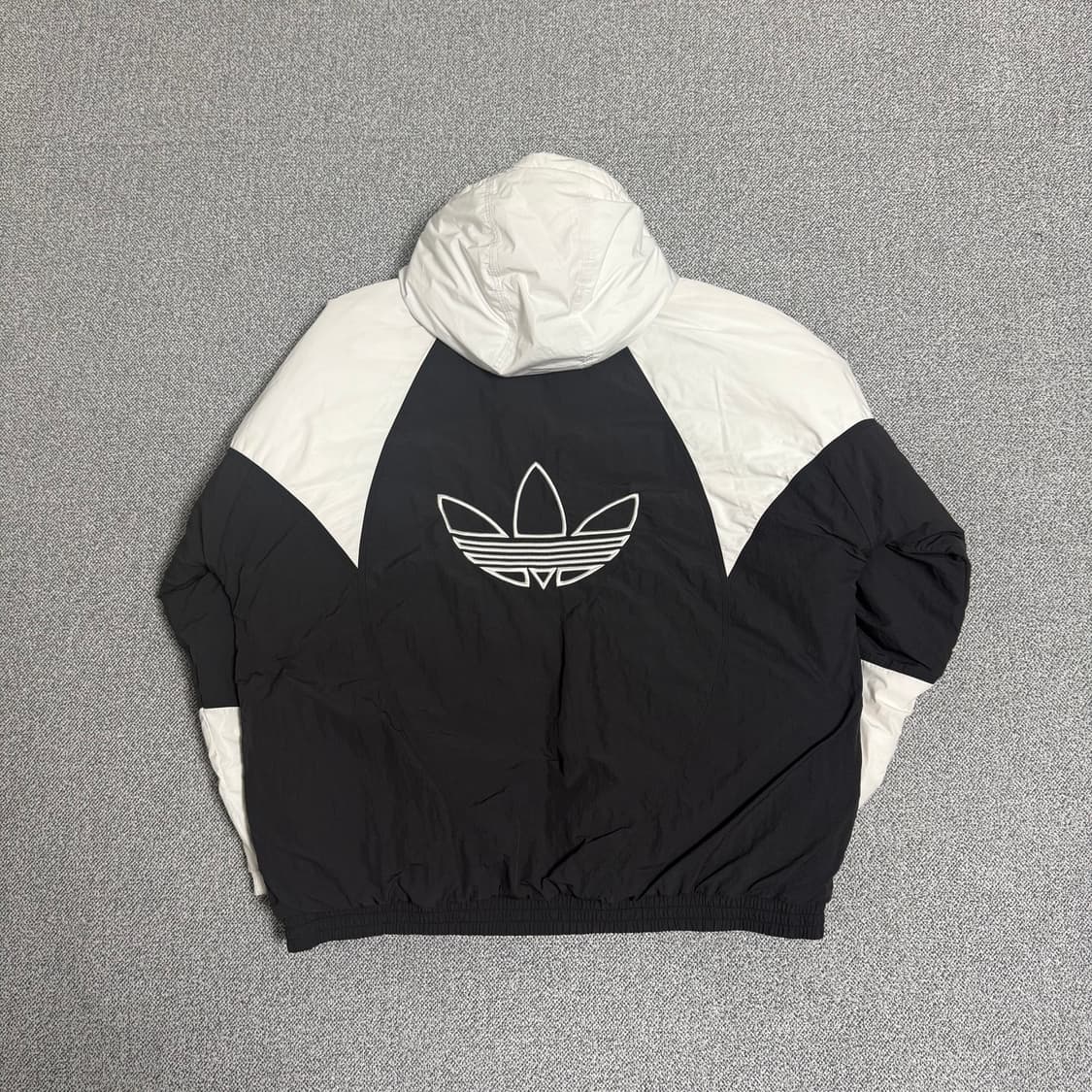 아디다스 파이어버드 범고래 패딩 3XL 블랙화이트 상품이미지2