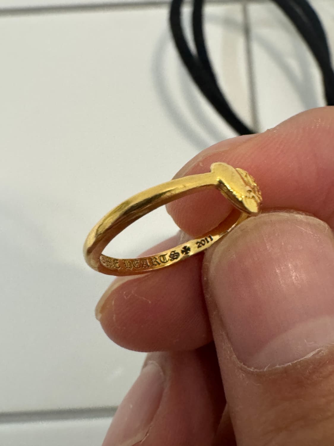 크롬하츠 22k 버블검링 하트 us5 상품이미지4