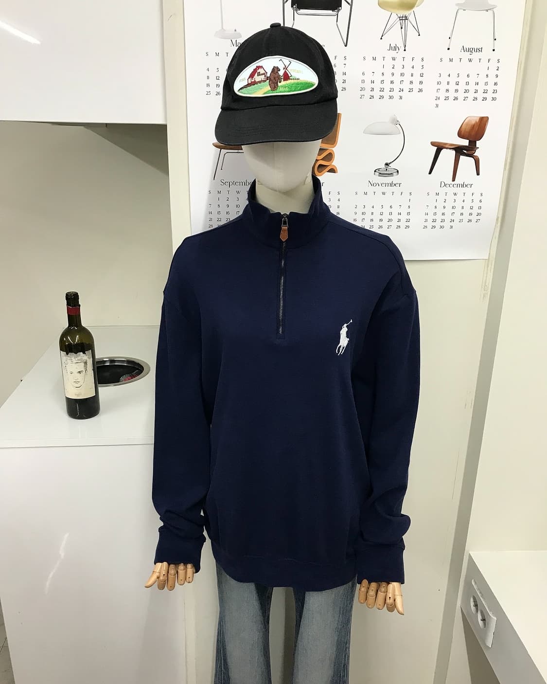 폴로 빅포니 반집업 맨투맨 상품이미지9