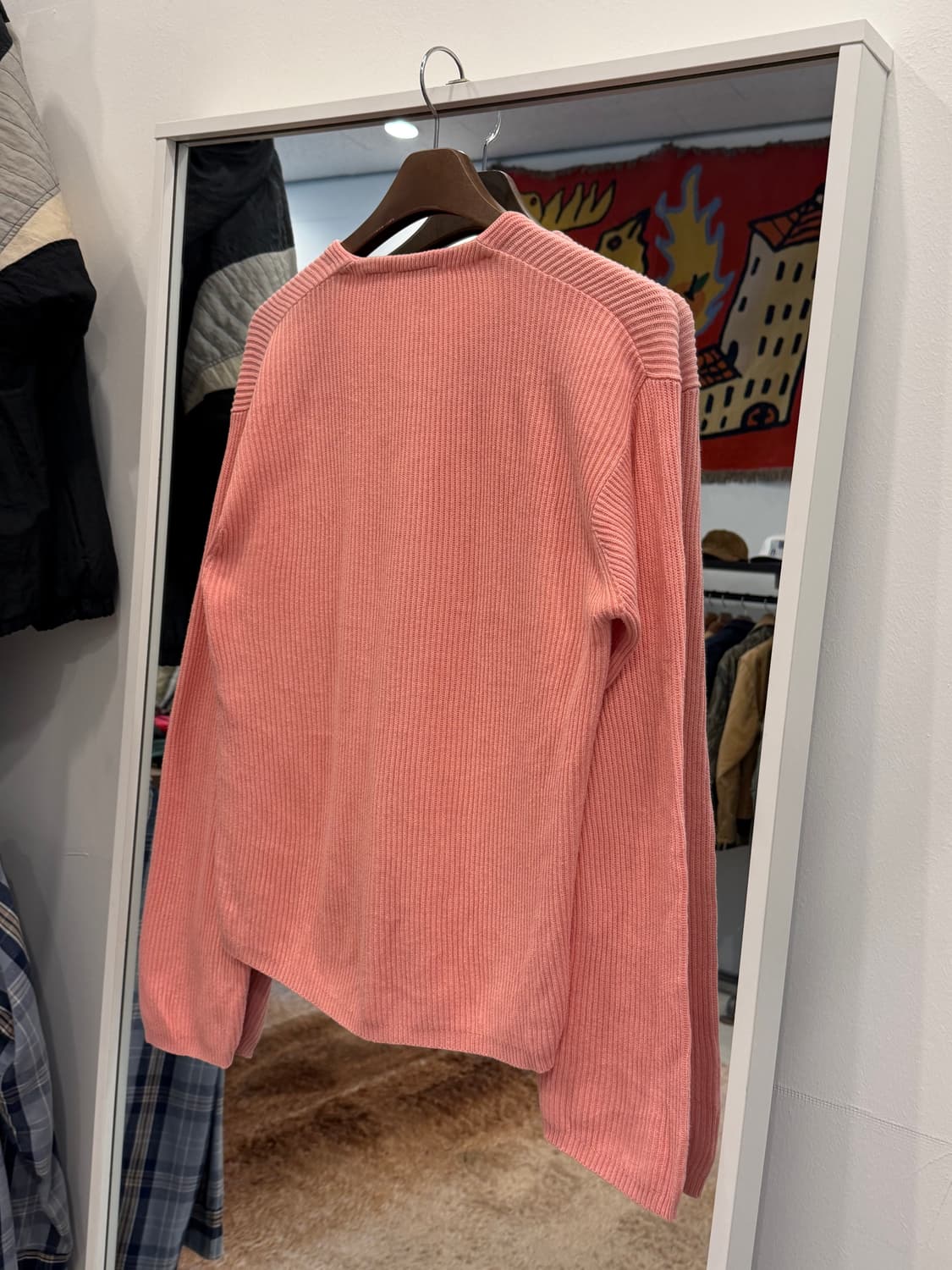 00s L.L.Bean 엘엘빈 코튼 립 가디건 상품이미지5