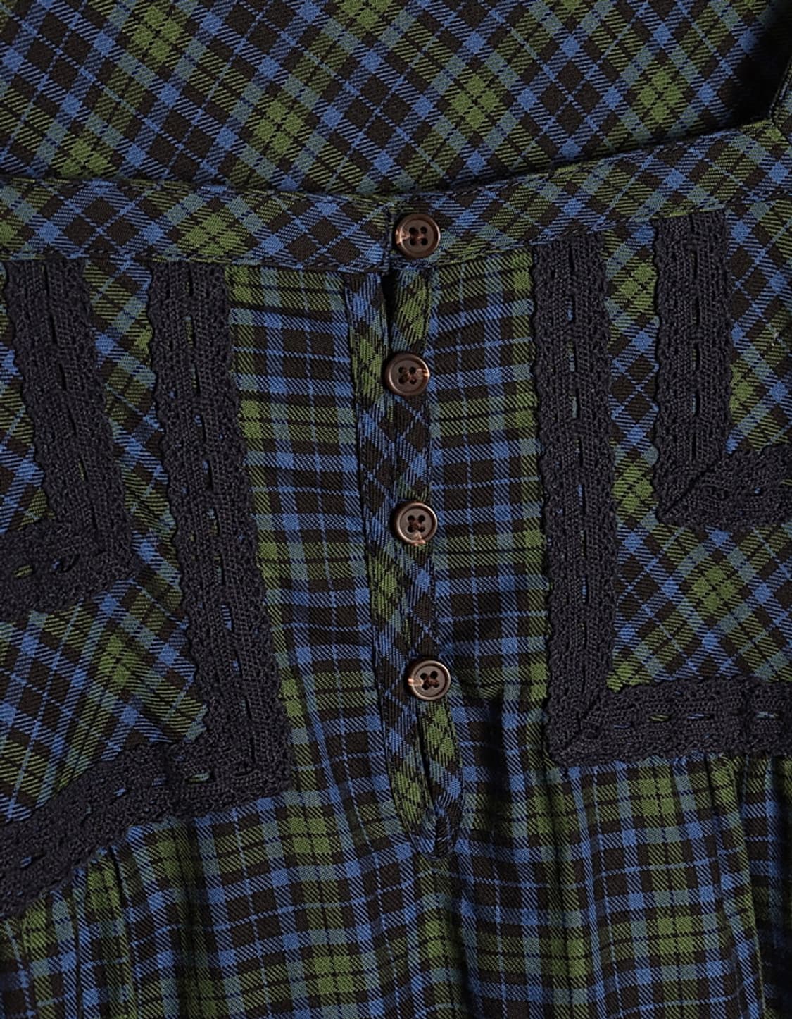 gree*n[nout] Check One-Piece 상품이미지3