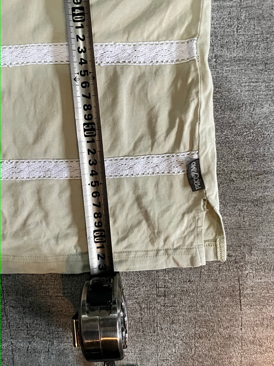 일본빈티지 Proato 하구미모리걸 달천깔페어리 플라워레이스 반팔티셔츠 상품이미지3