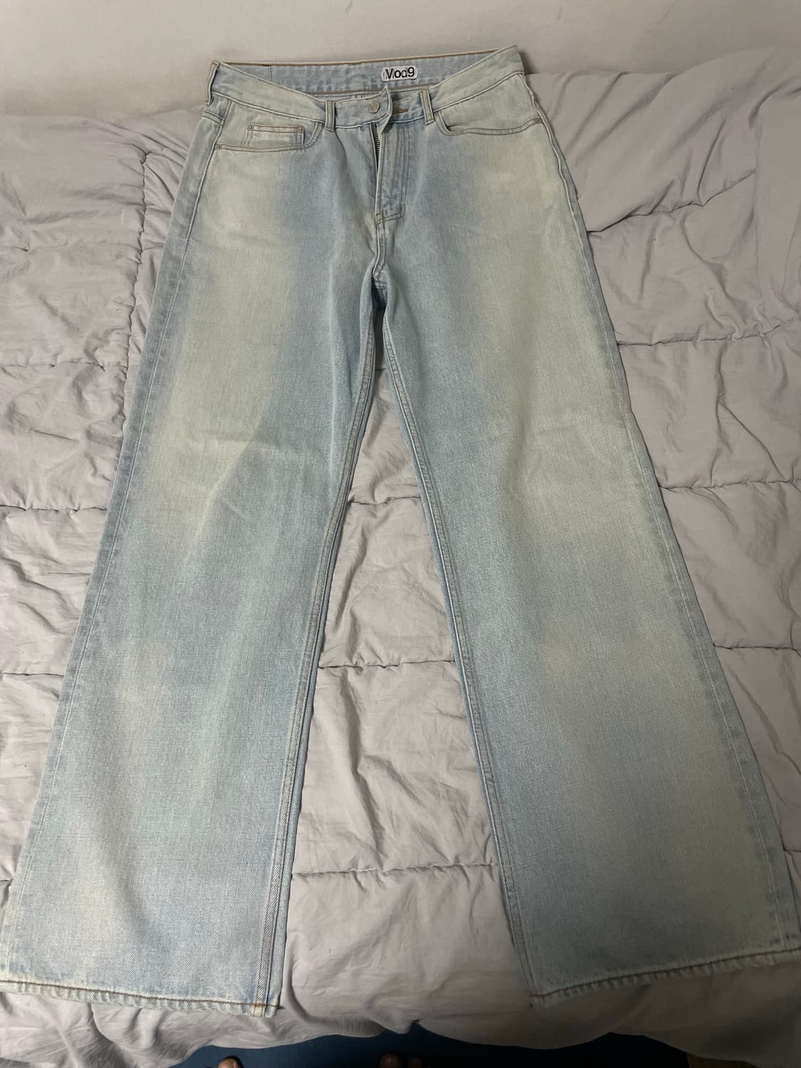 모드나인 Dancing Water 데님 팬츠 청바지 32 상품이미지3