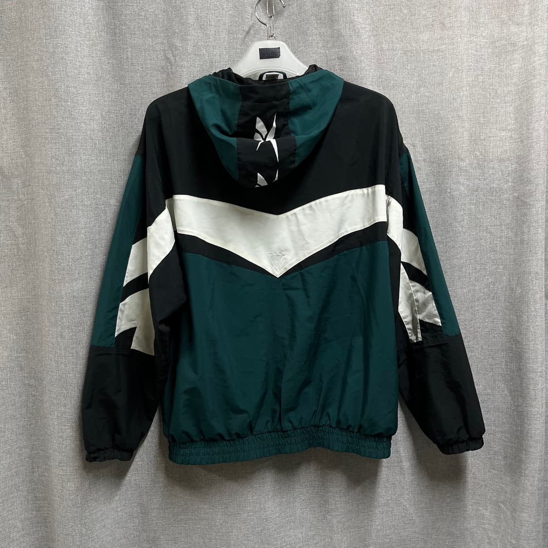 [M/오버핏] 리복 Reebok 후드 바람막이 집업 자켓 상품이미지4